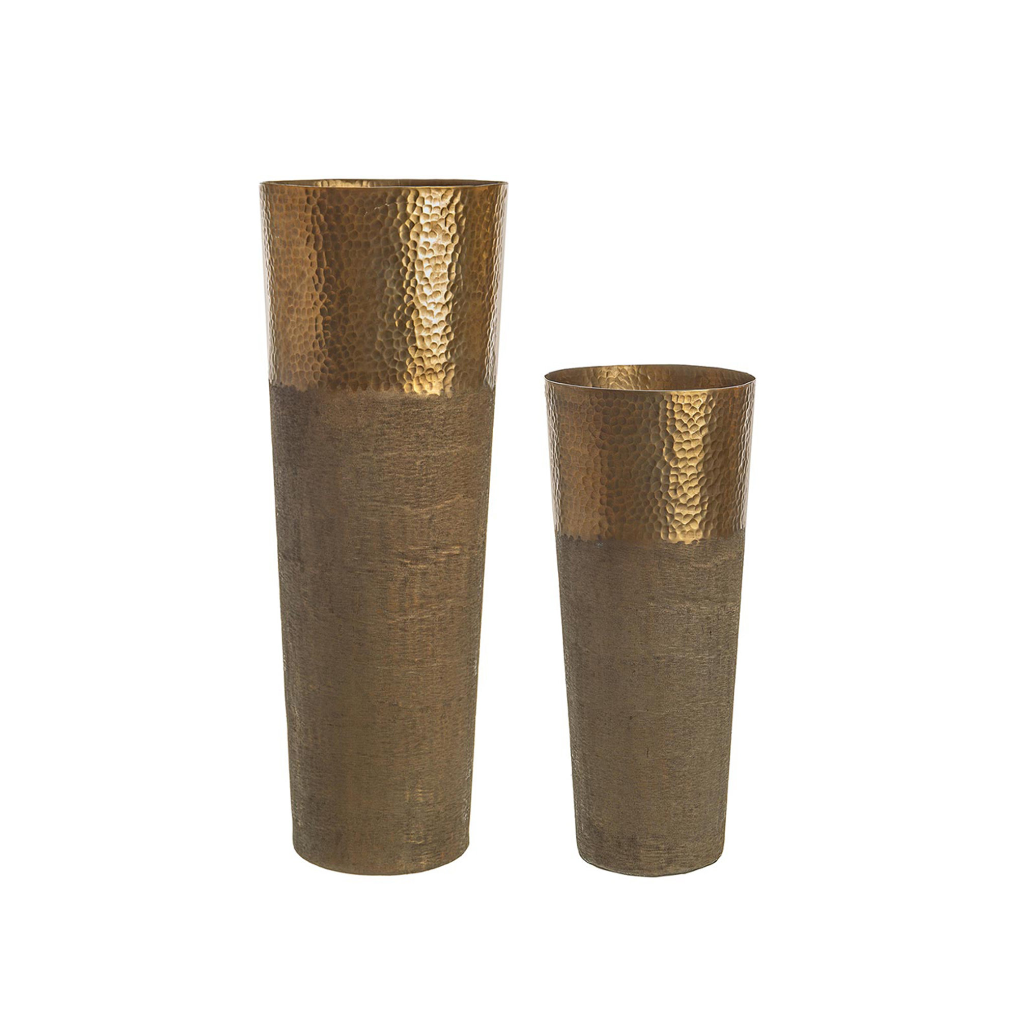 Set da 2 vasetto Hammel alto oro Tendenza black vista0