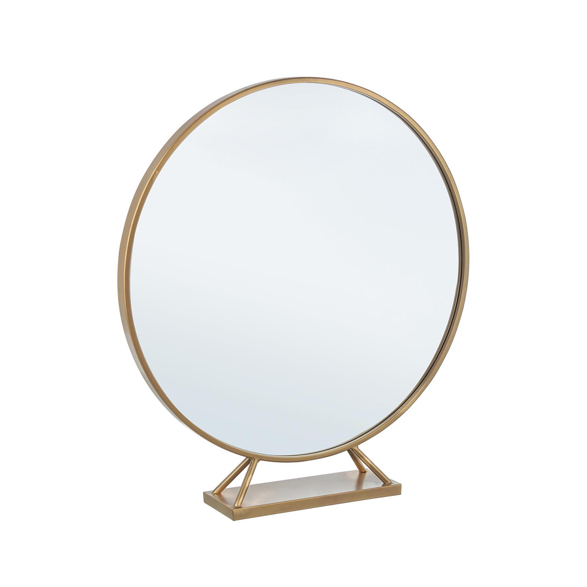 Specchio Marilyn stand oro h79 Tendenza black vista0