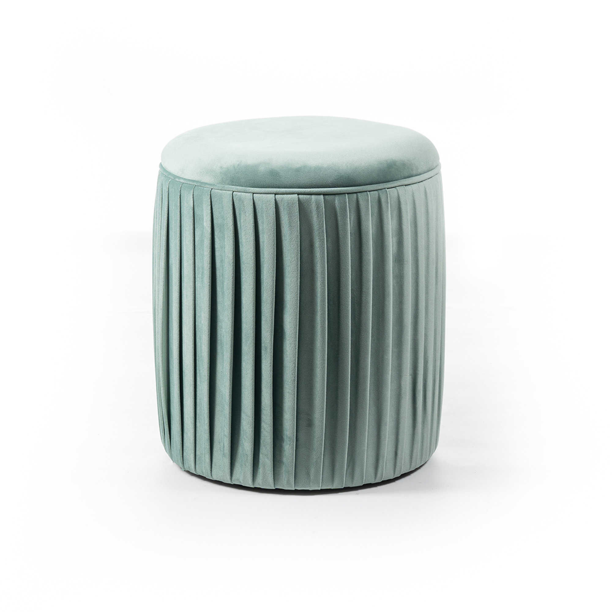 pouf, verde acqua Stones Arredamenti vista0