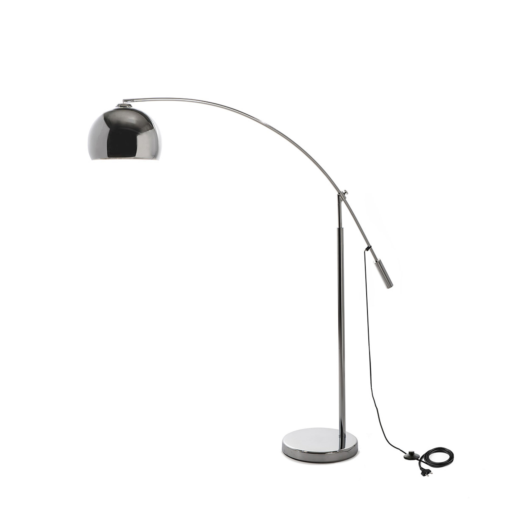 Lampada da terra, cromo grigio Stones Arredamenti vista0