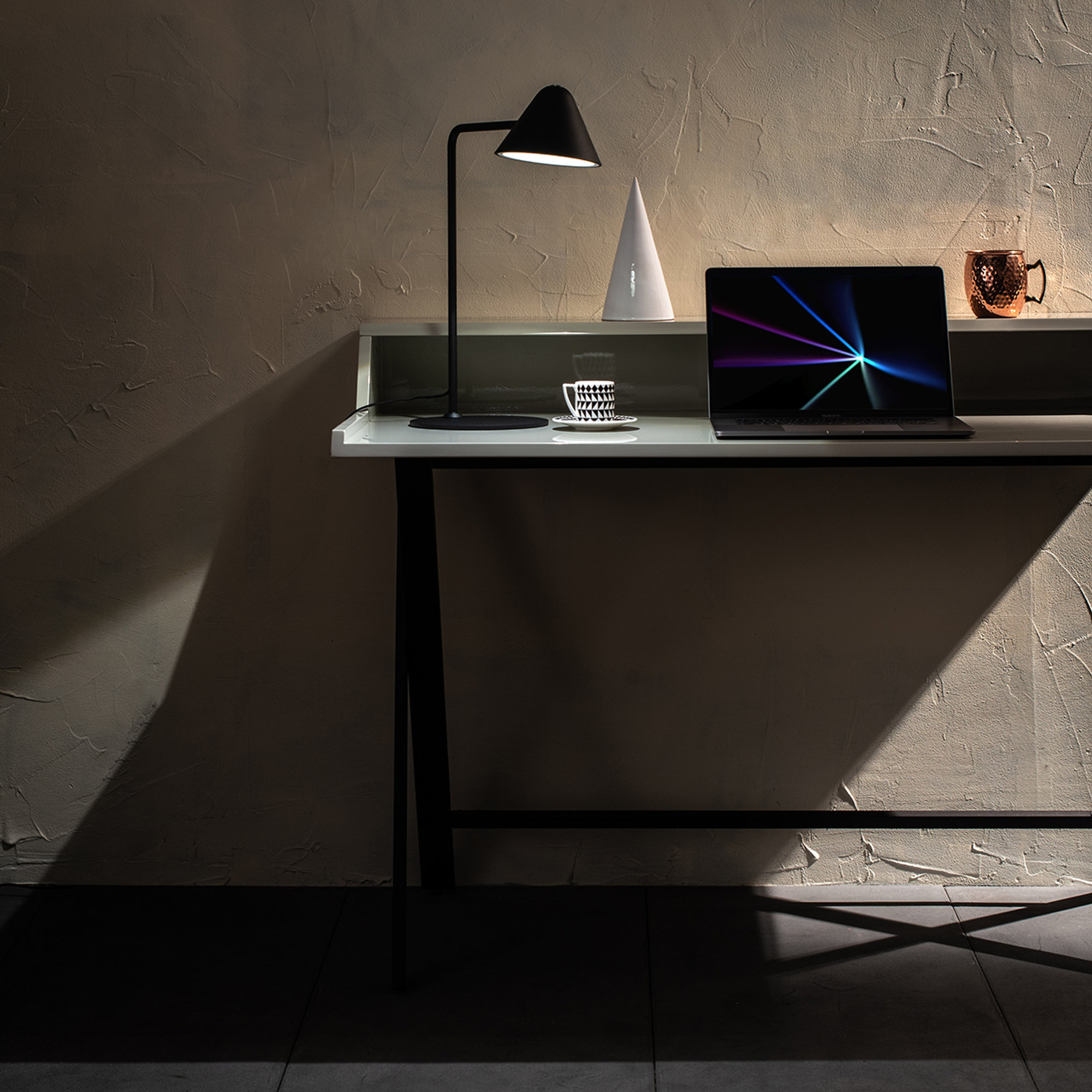 Lampada da tavolo LED, nero Stones Arredamenti vista3