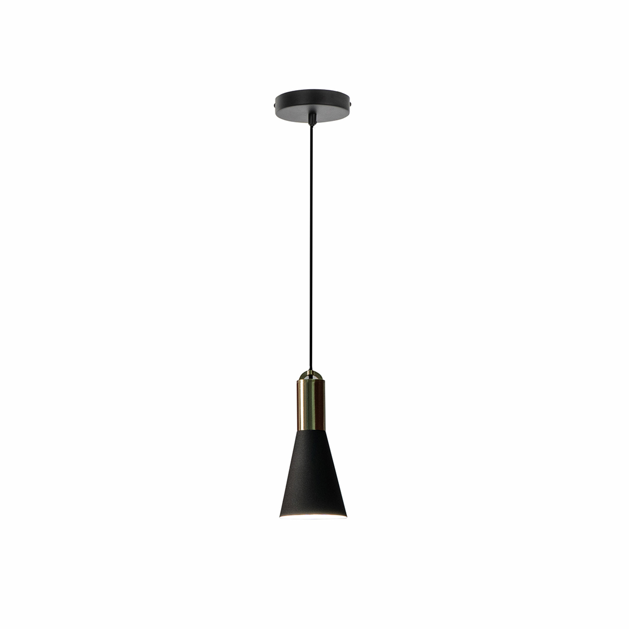 Lampada a sospensione, nero Stones Arredamenti vista1