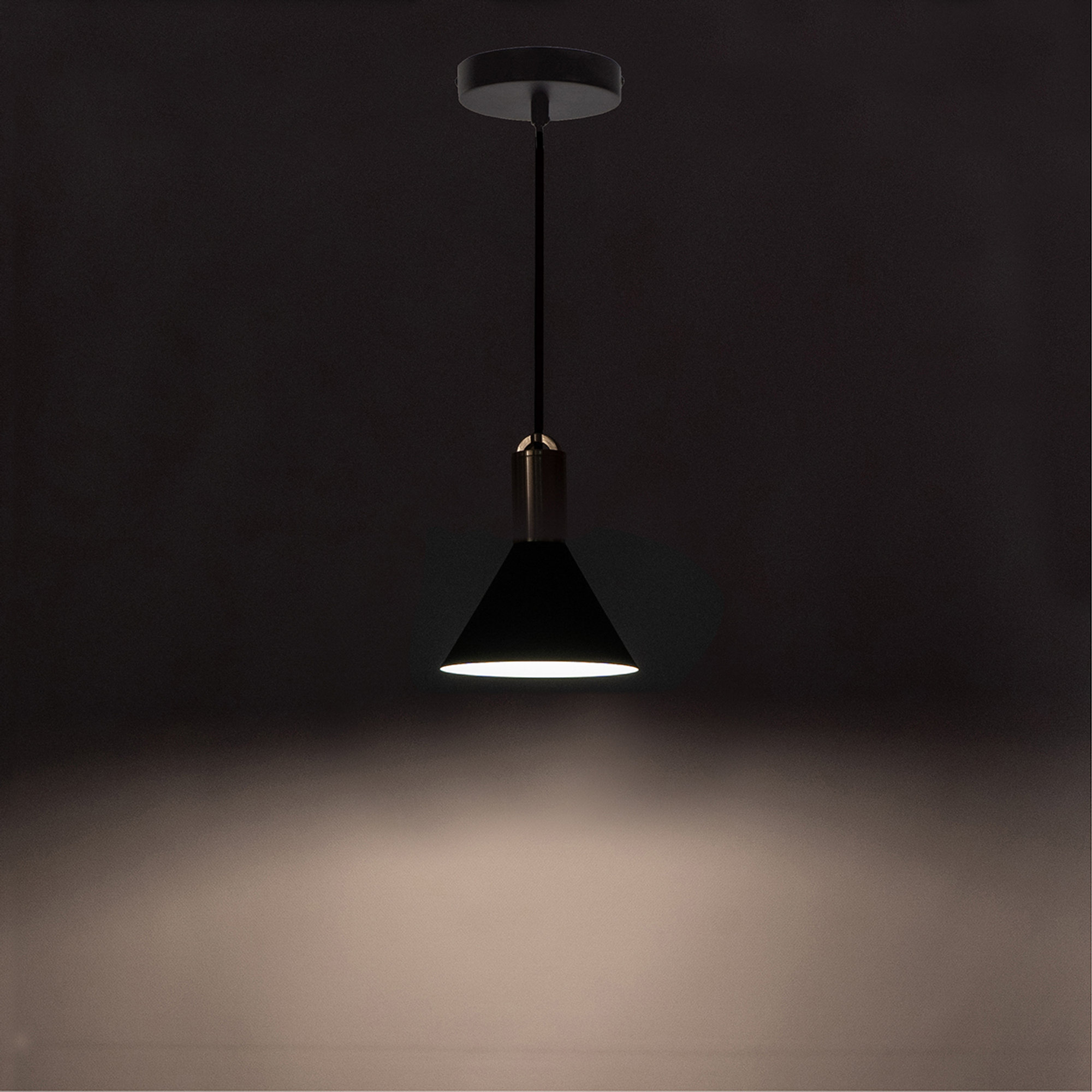 Lampada a sospensione, nero Stones Arredamenti vista1