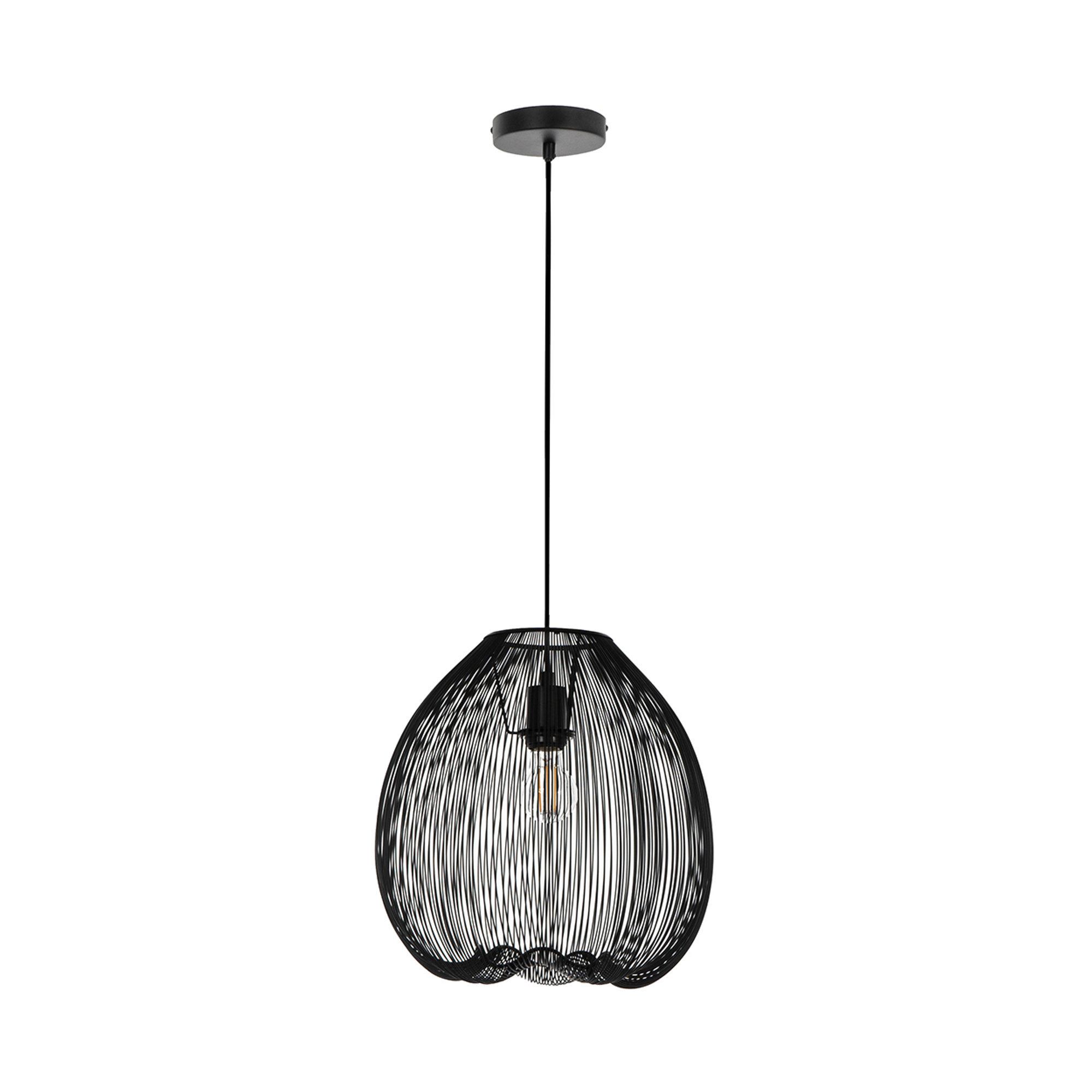 Lampada a sospensione, nero Stones Arredamenti vista0
