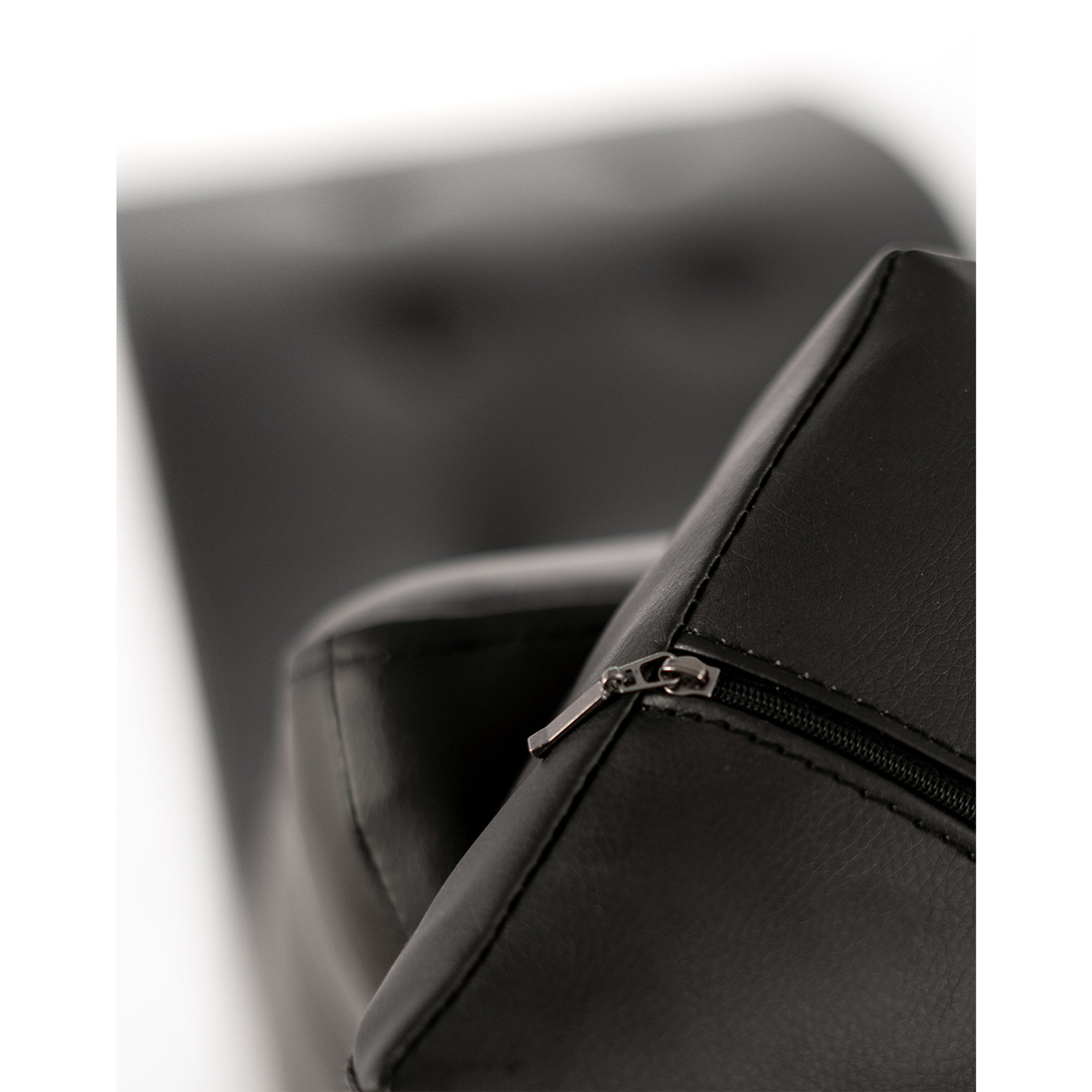 Chaise longue nero/cromato Stones Arredamenti vista9