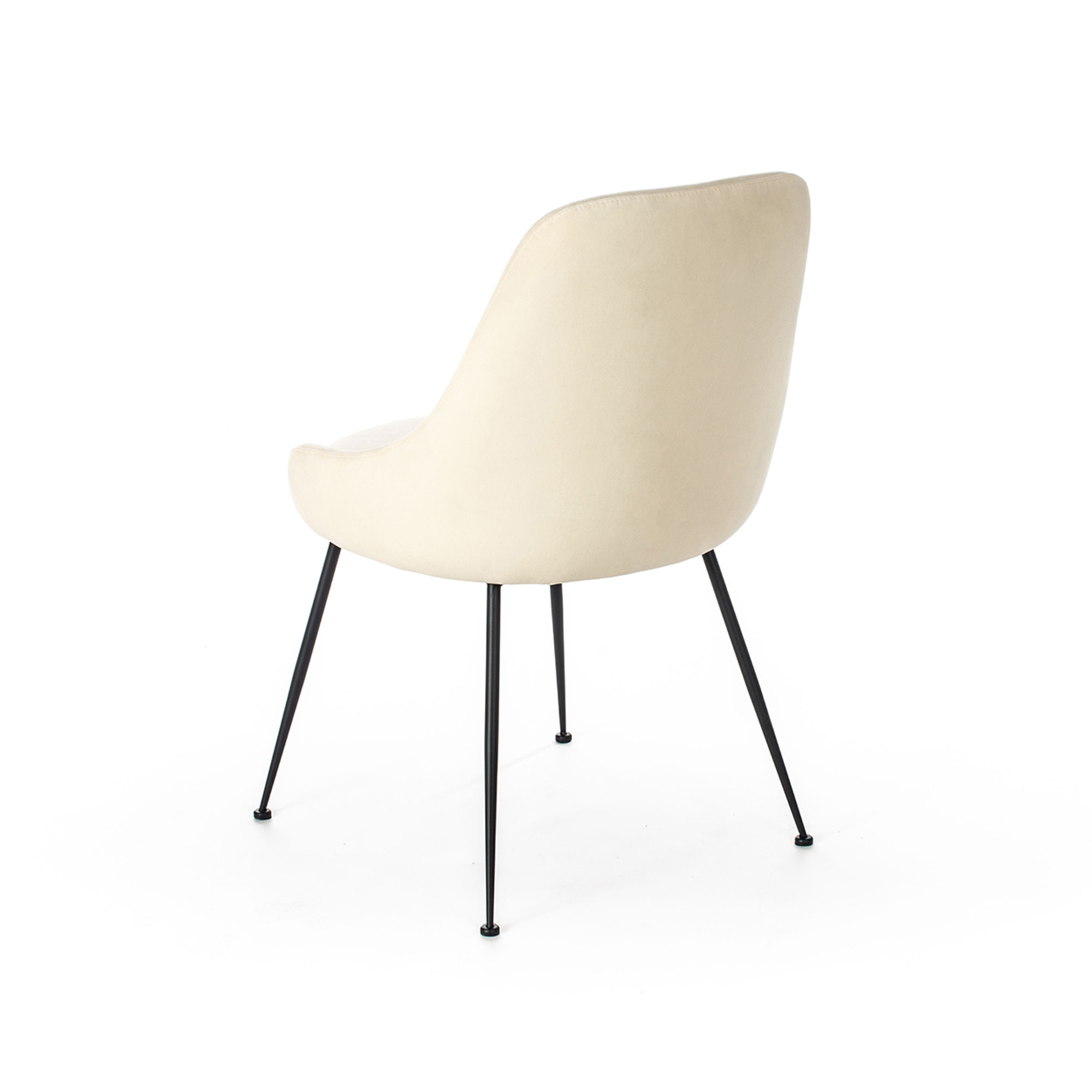 Sedia in microfibra, bianco Stones Arredamenti vista7