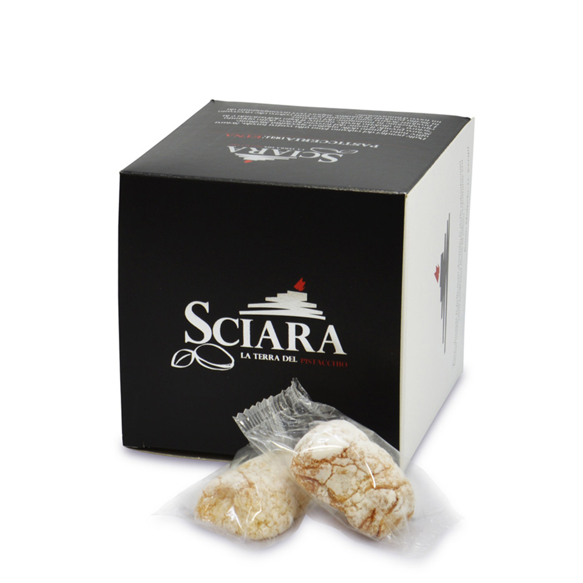 1 confezione da 500 gr - Paste di Mandorla con copertura di zucchero a velo Sciara vista0