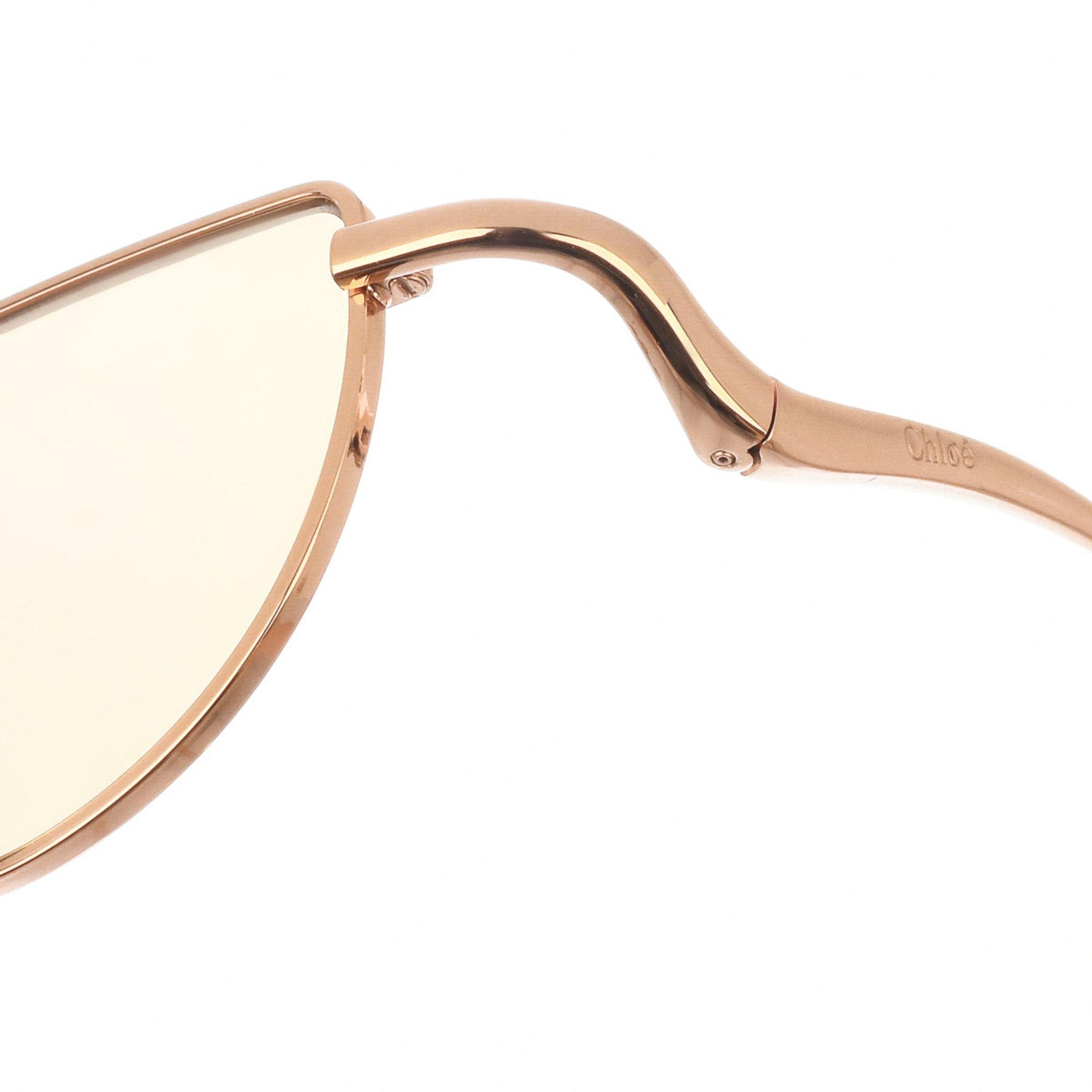 Occhiali da sole Chloé oro-bianco Chloé vista1