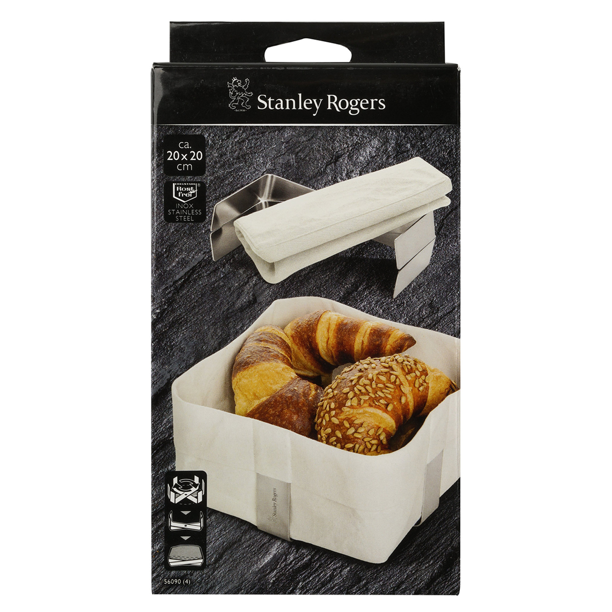 Cestini del pane Stanley Rogers, pieghevoli Fackelmann vista6