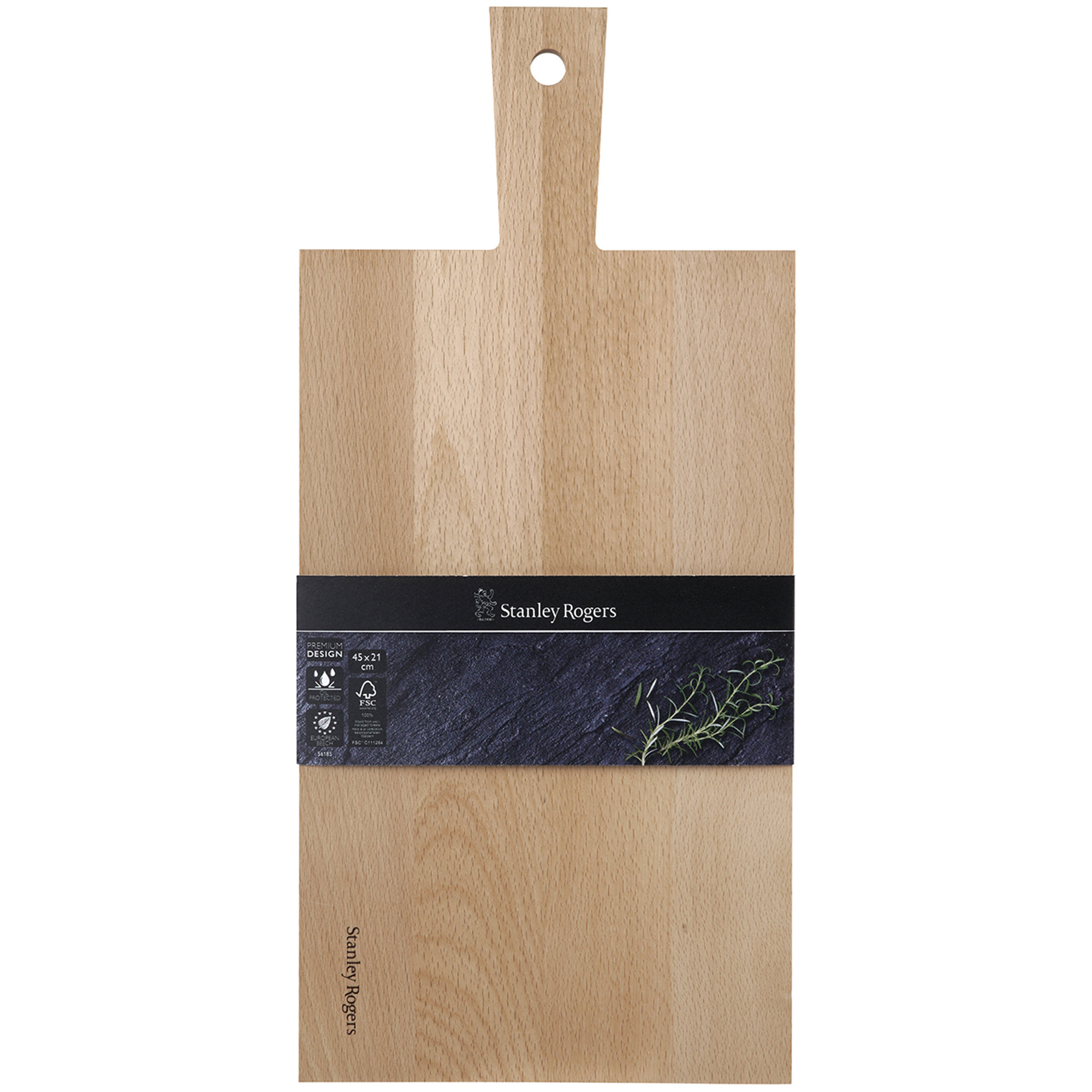 Tagliere, 45x21 Stanley Rogers, faggio Fackelmann vista3