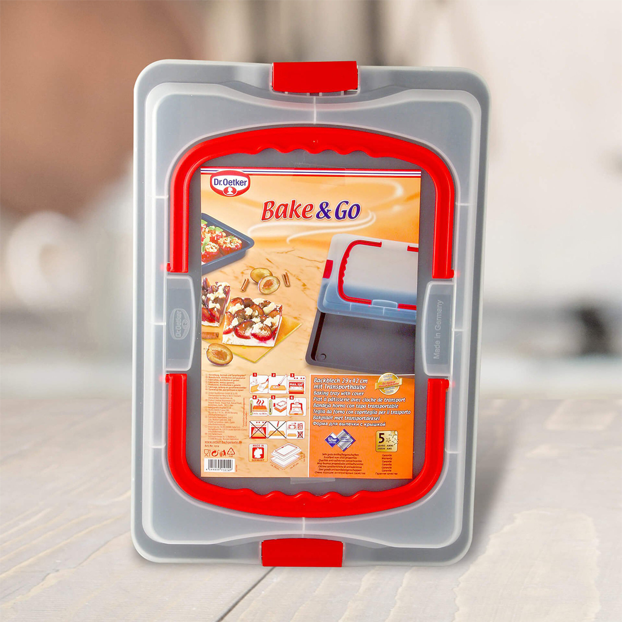 Teglia Bake & Go con coperchio Cameo/Dr Oetker, 29x42 Fackelmann vista4