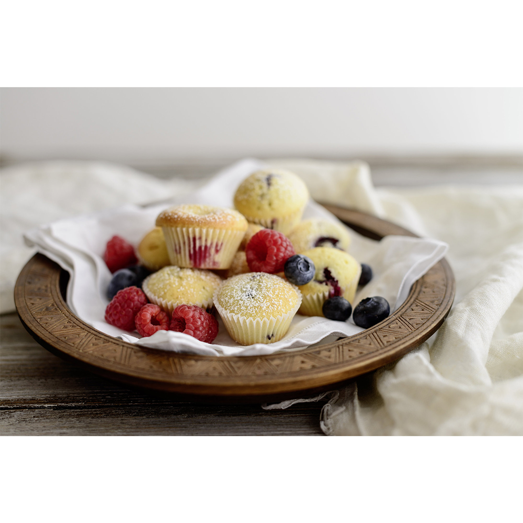 Teglia per tazza torta/muffin tradizione cameo/DR Oetker 26,5x38,5x2 Fackelmann vista2