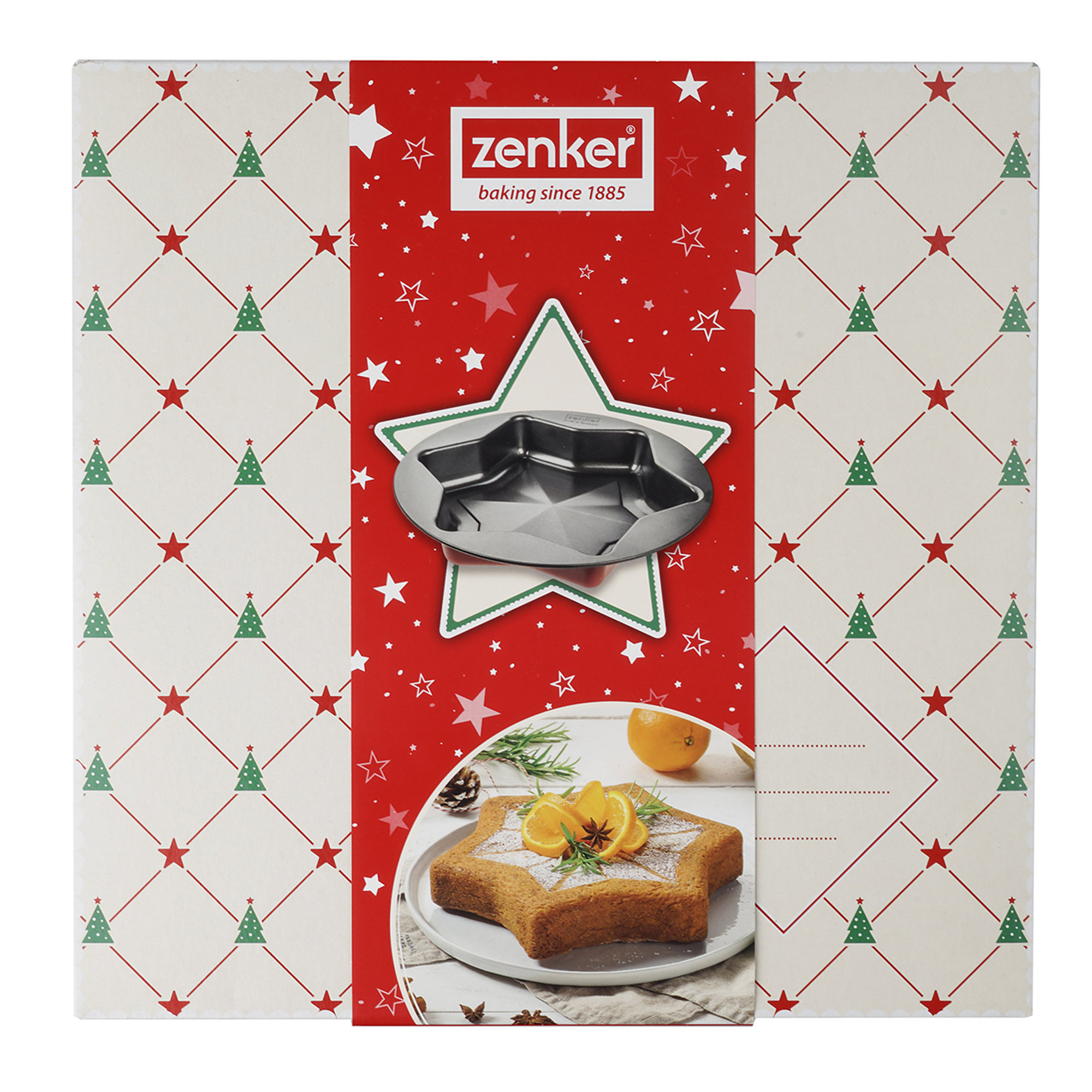 Teglia Stella di Natale scintillante Zenker, Ø26 Fackelmann vista3