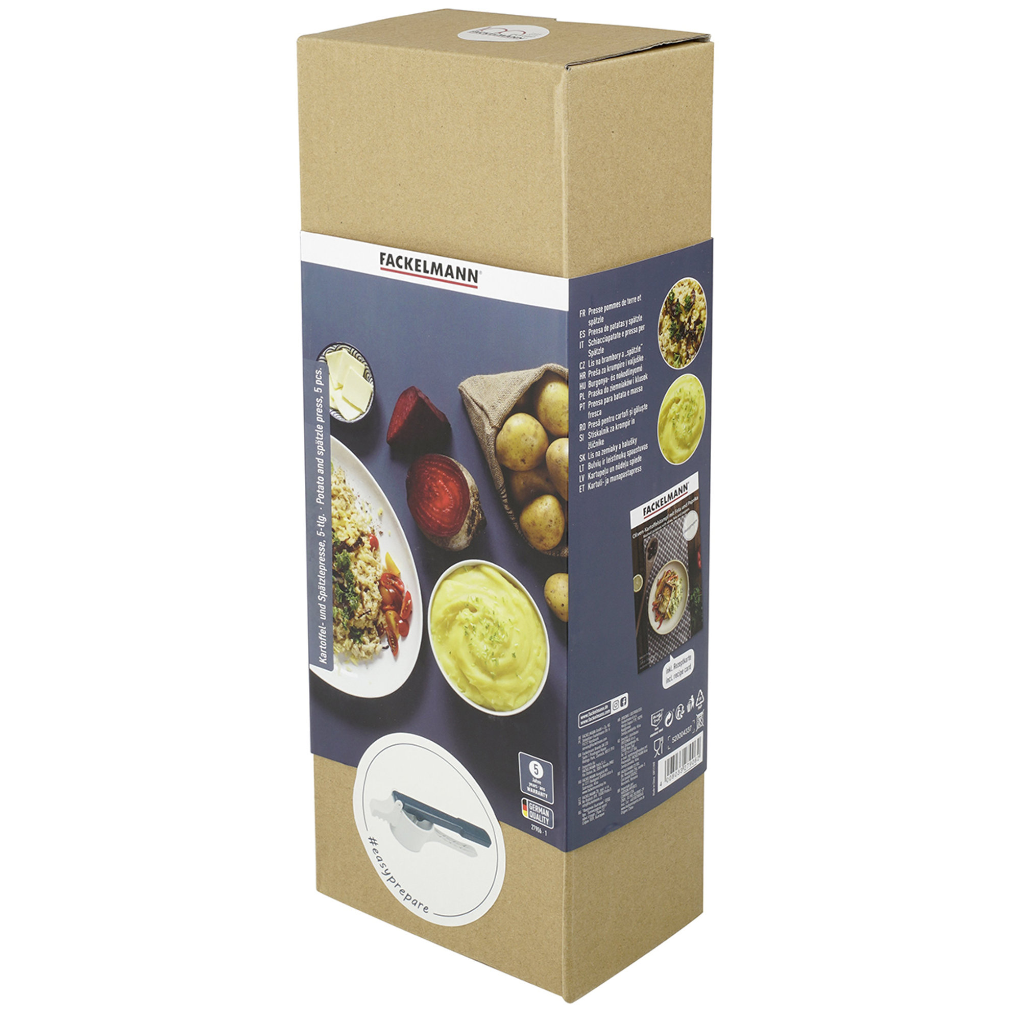 Pressa per patate, spaetzle e passatelli Easy Prepare Fackelmann Fackelmann vista7