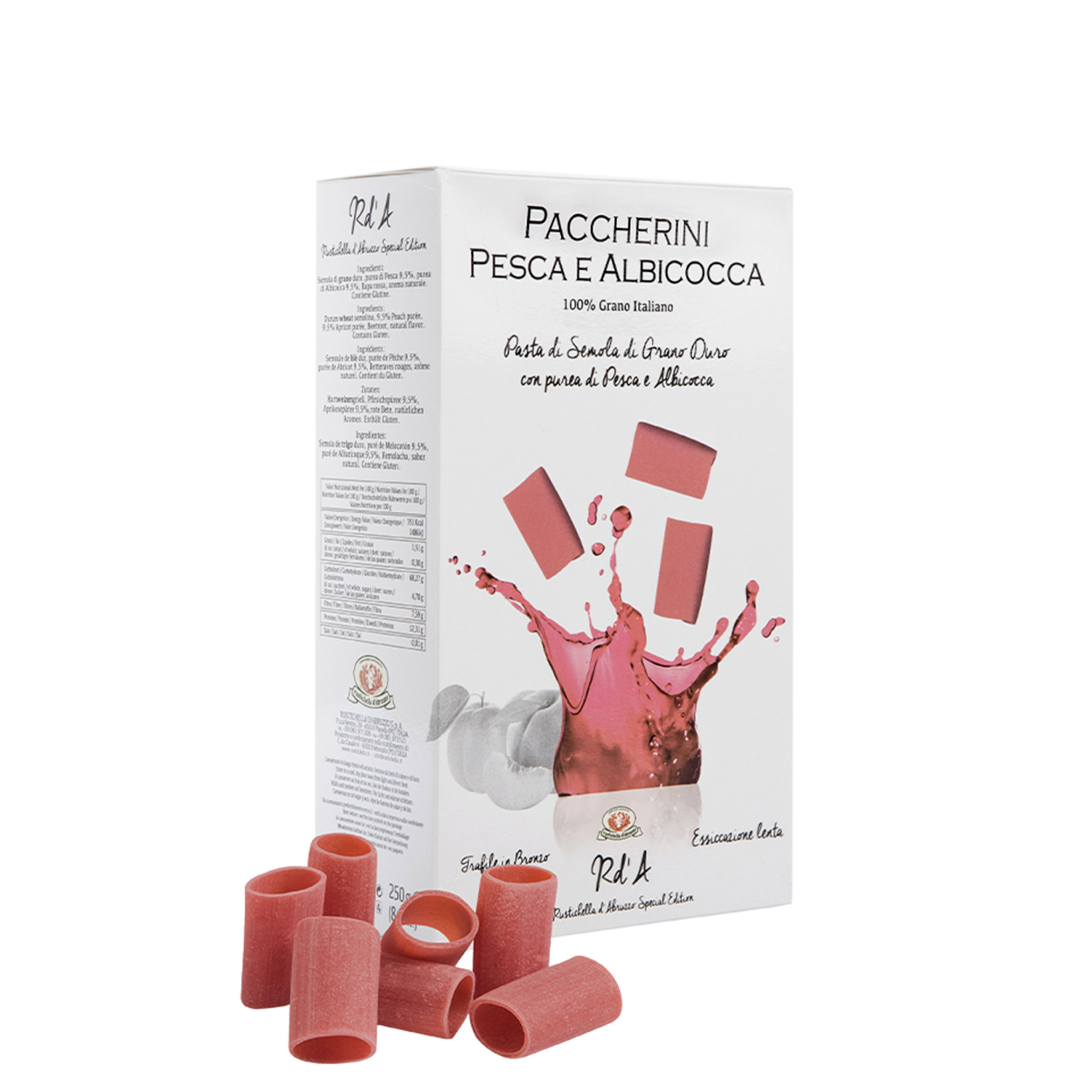 Mix 6 confezioni Paccherini alla frutta 250 gr: Kiwi, Melograno, Frutti di Bosco, Bergamotto, Fragola, Pesca e Albicocca Rustichella d'Abruzzo vista11