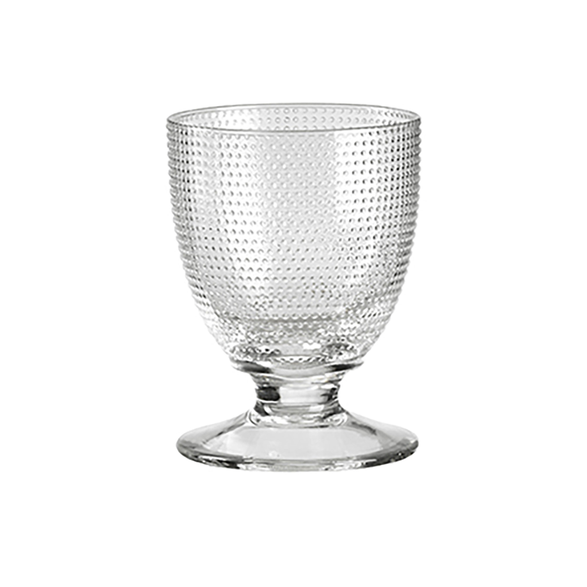 Set 6 calici bassi acqua Trame h.11.5, trasparente Onlylux vista0