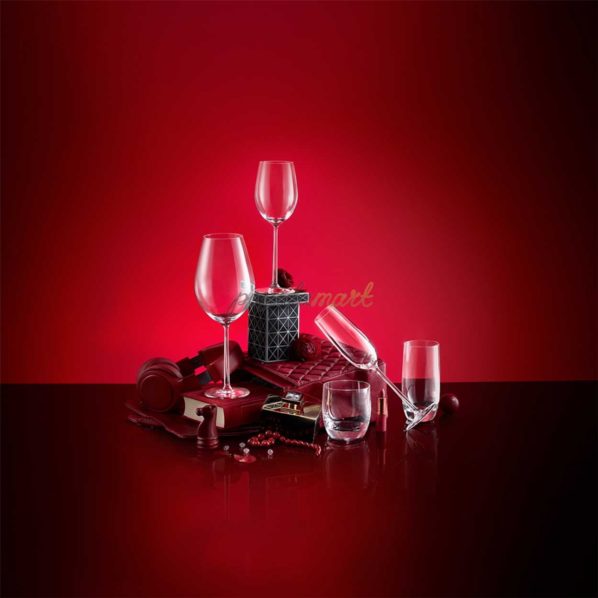 Set 6 calici Beaujolais Lavish 520 ml, trasparente Onlylux vista1