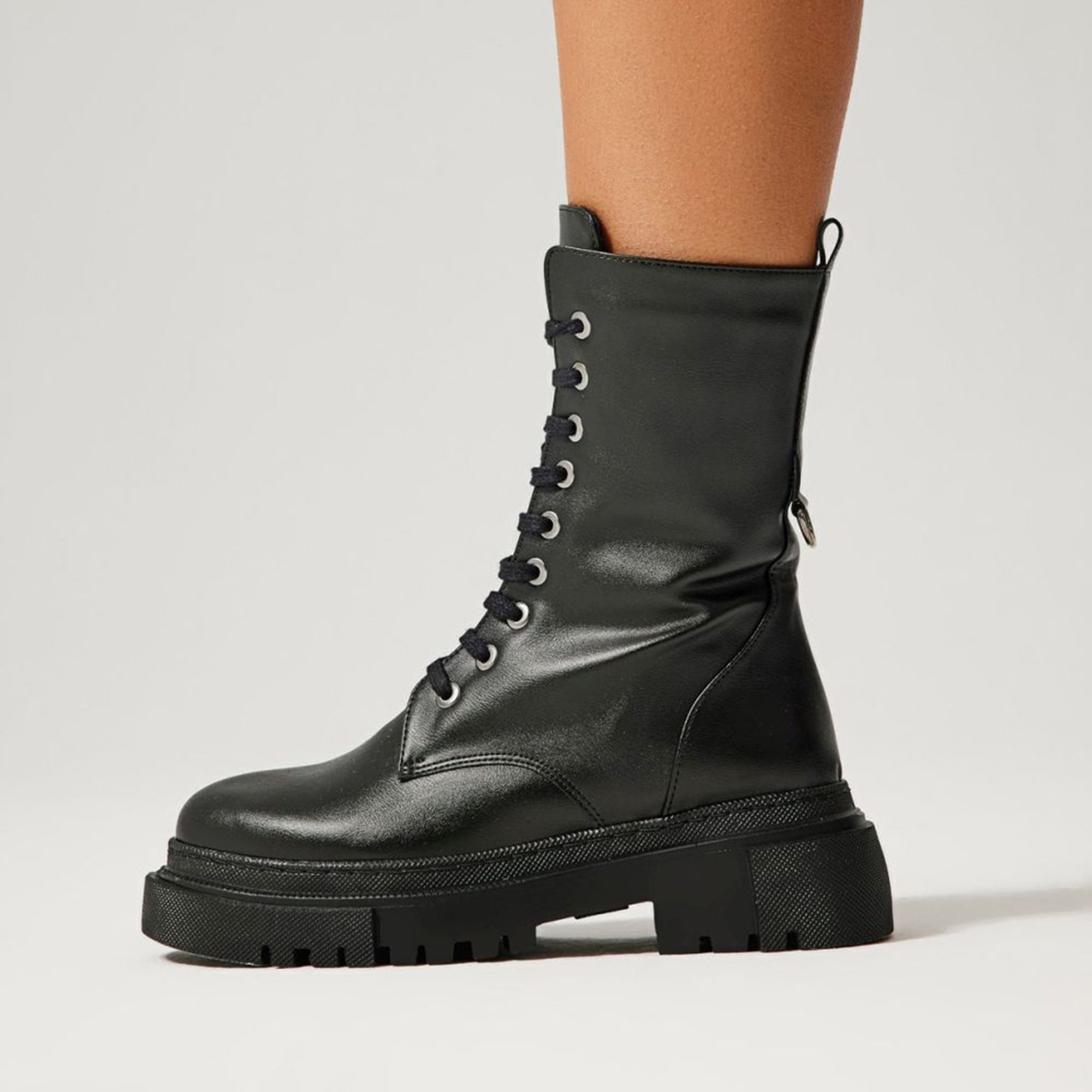 Sole Sisterss Stivali Alti Con Zip Colore Nero Sole Sisters vista4