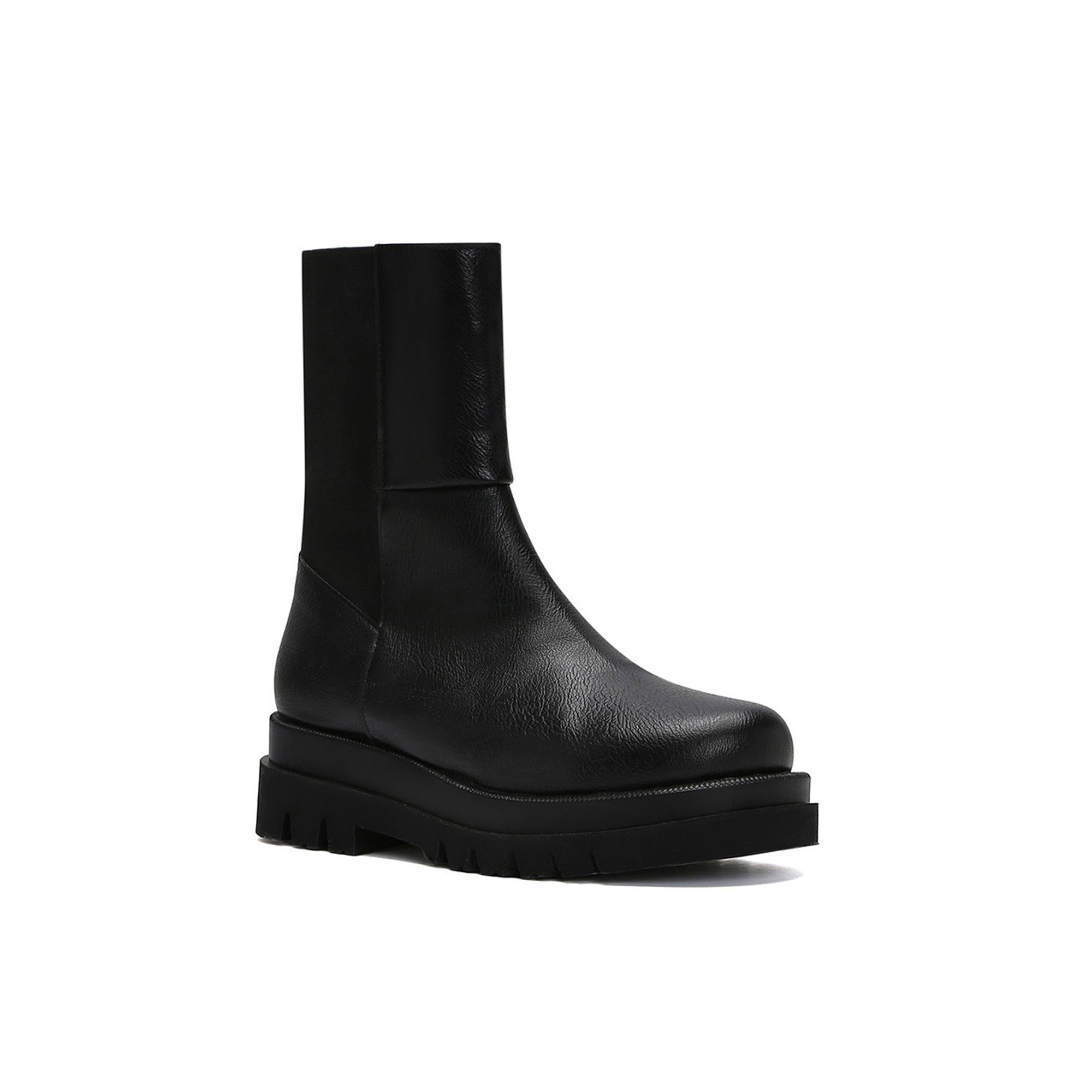 Sole Sisterss Combatt Boots Colore Nero Sole Sisters vista3