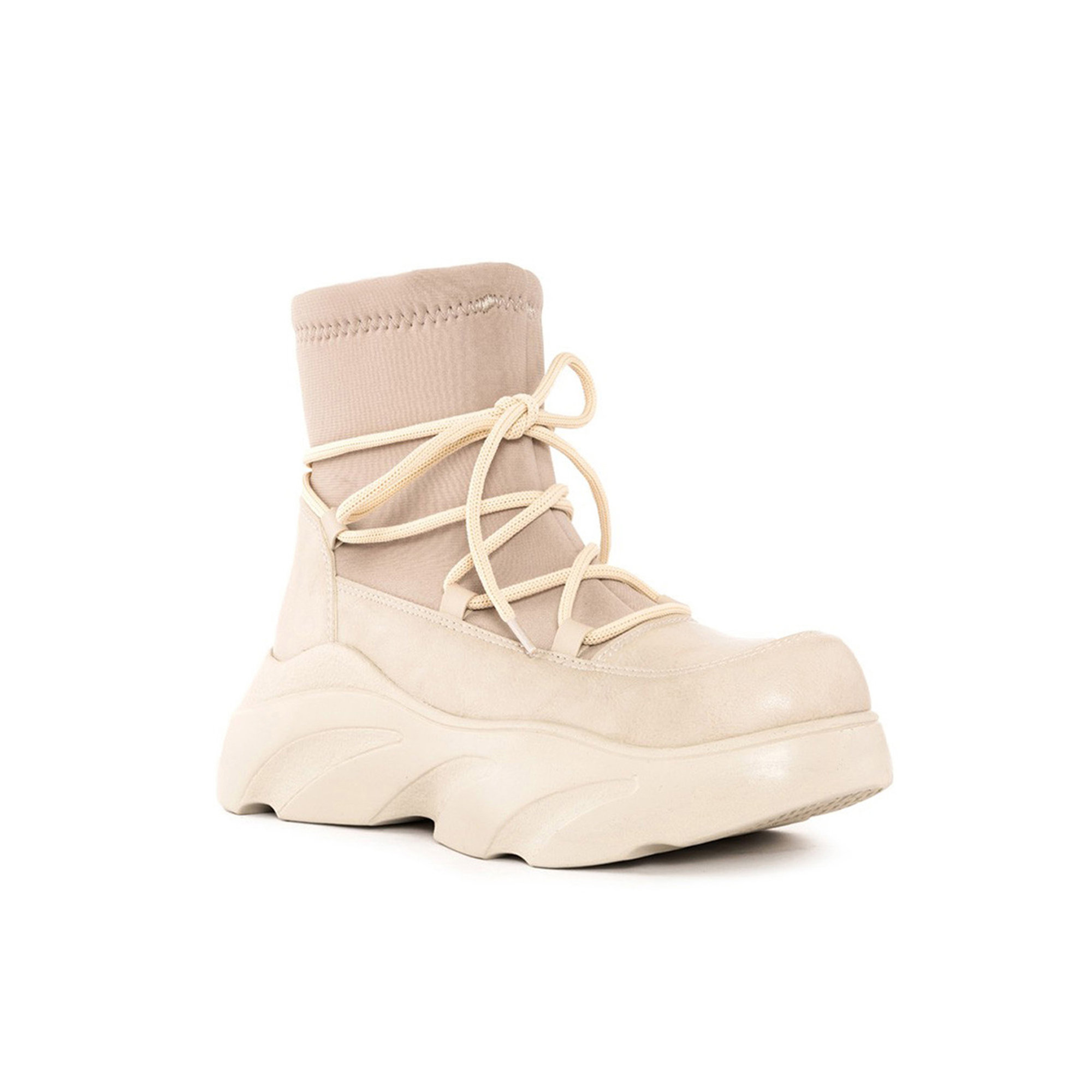 Sole Sisterss Scarpe Con Suola Spessa Colore Beige Sole Sisters vista2