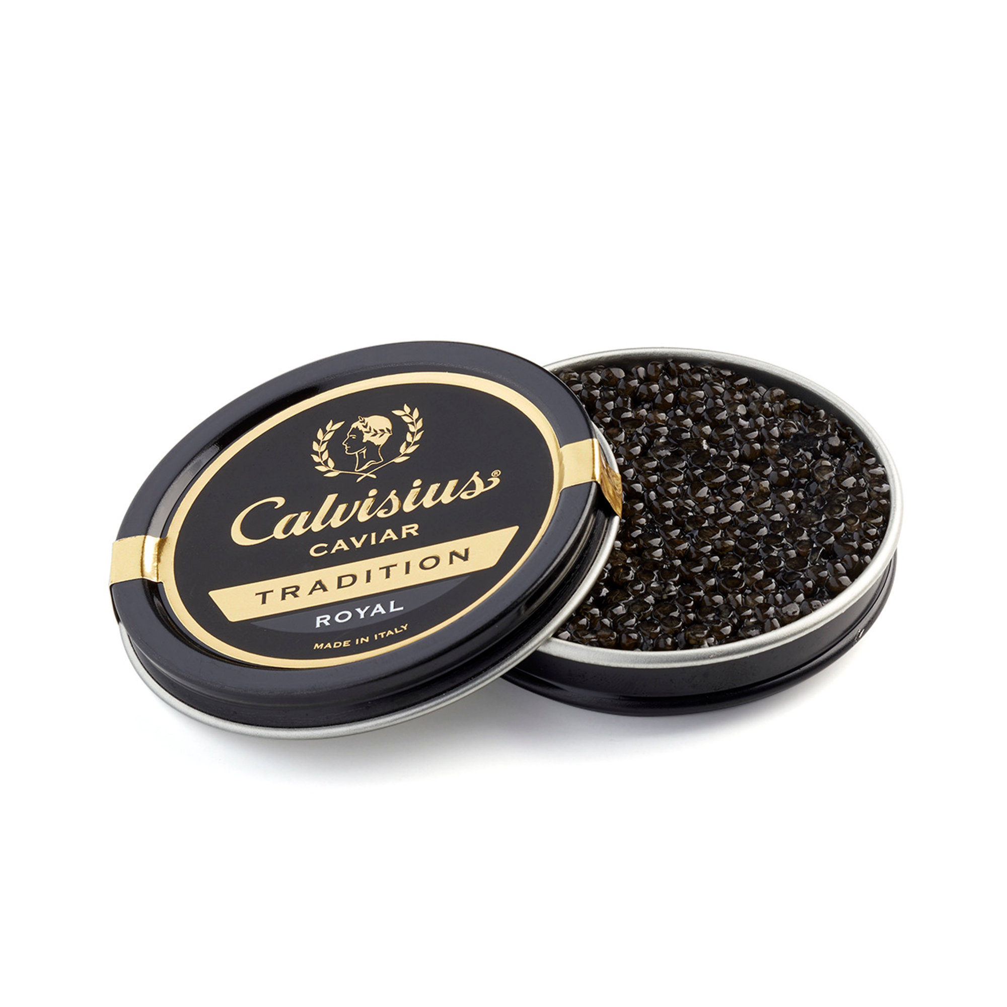 Confezione Magnetic 3 scomparti 30 gr con 2 cucchiaini in madreperla: Siberian Royal - Beluga - Tradition Royal Calvisius vista3