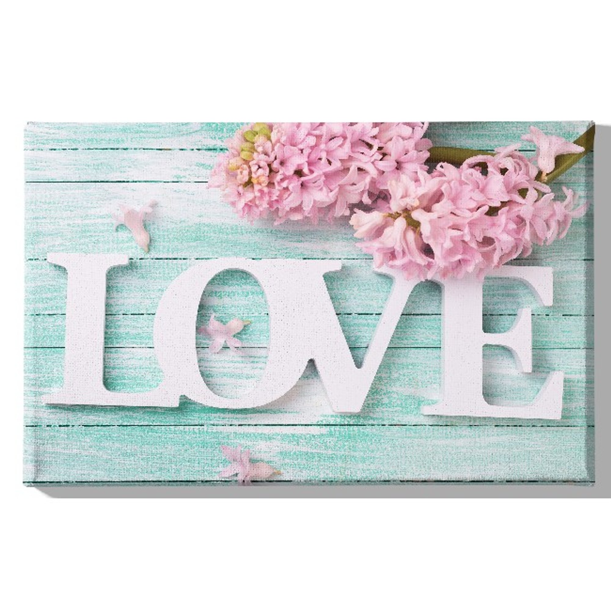 Citation - Impression sur toile - Multicolore - 70 x 3 x 45 cm Homemania vista0