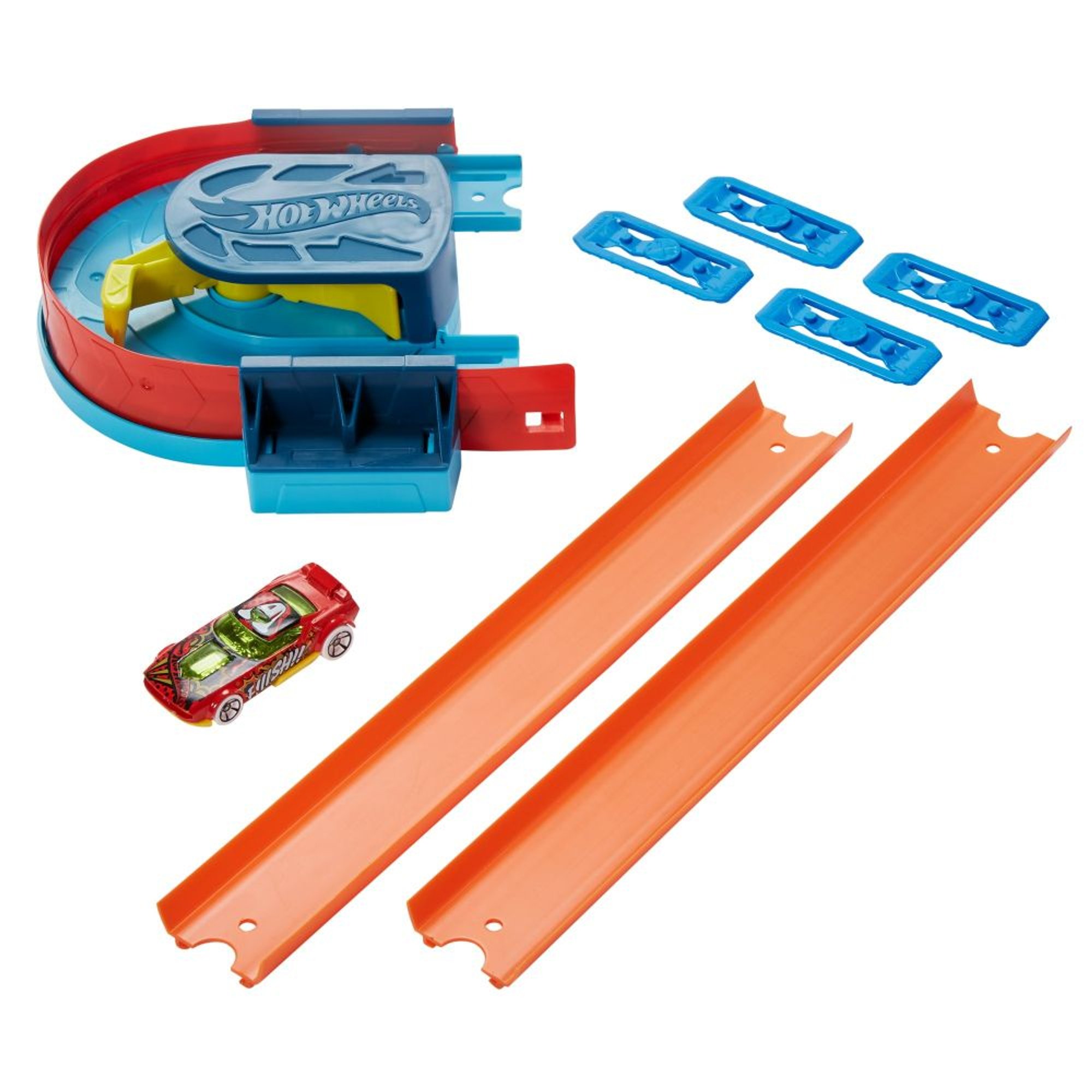 Hot Wheels Track Builder Confezione di Propulsori Assortiti Per Curve Mattel Hot Wheels vista1