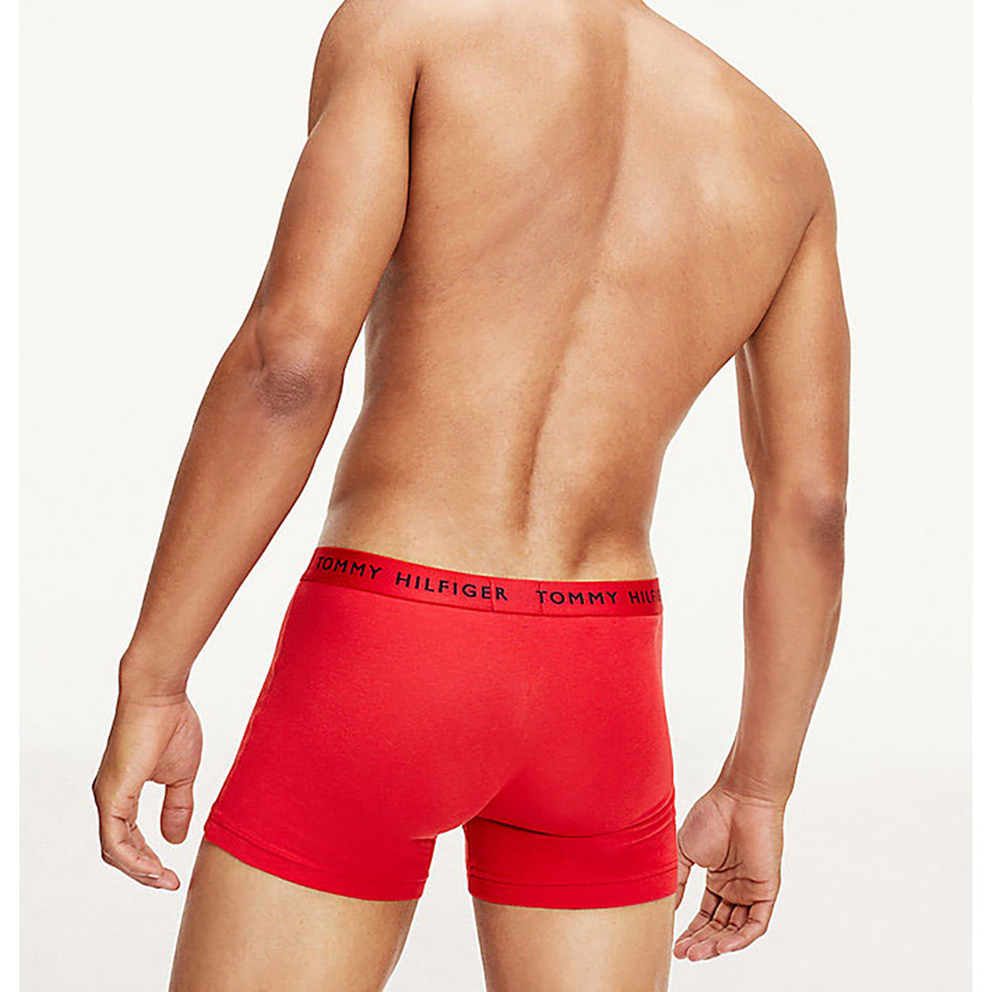 Tommy Hilfiger Set 3 pezzi Boxer Rosso/Bianco/ Blu Navy Tommy Hilfiger  vista3