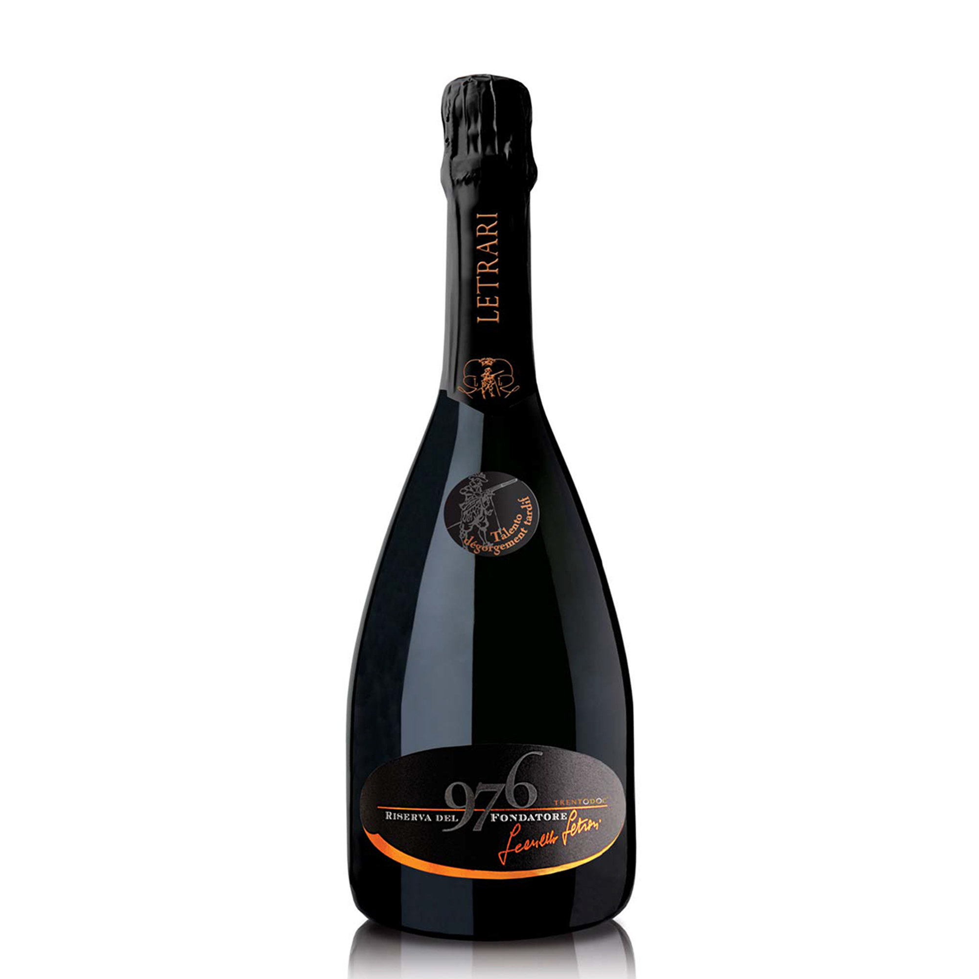 1 bottiglia - Trento DOC "Riserva del Fondatore 976" 2010 Letrari vista0