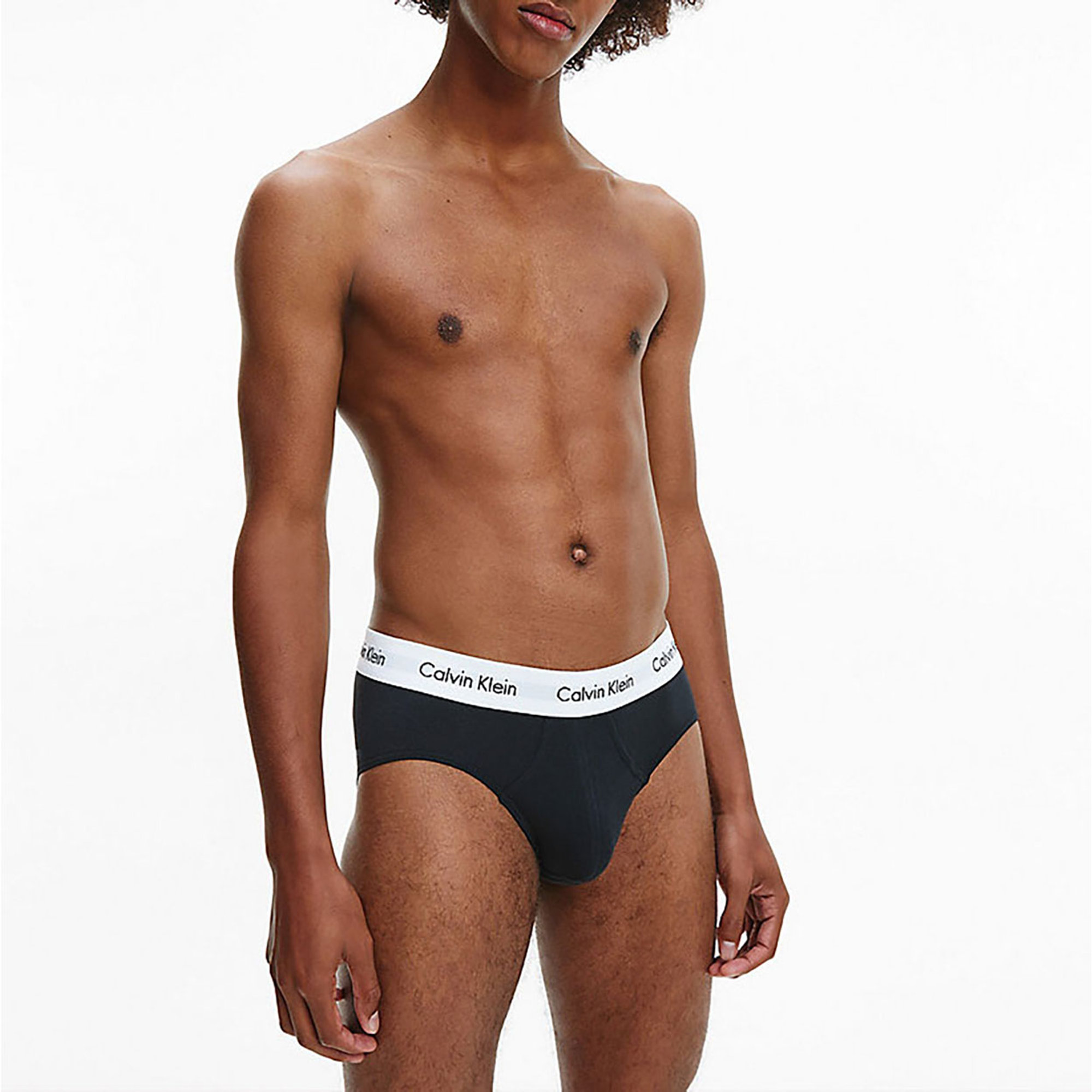 Calvin klein set 3 pezzi hip brief black Calvin Klein vista2