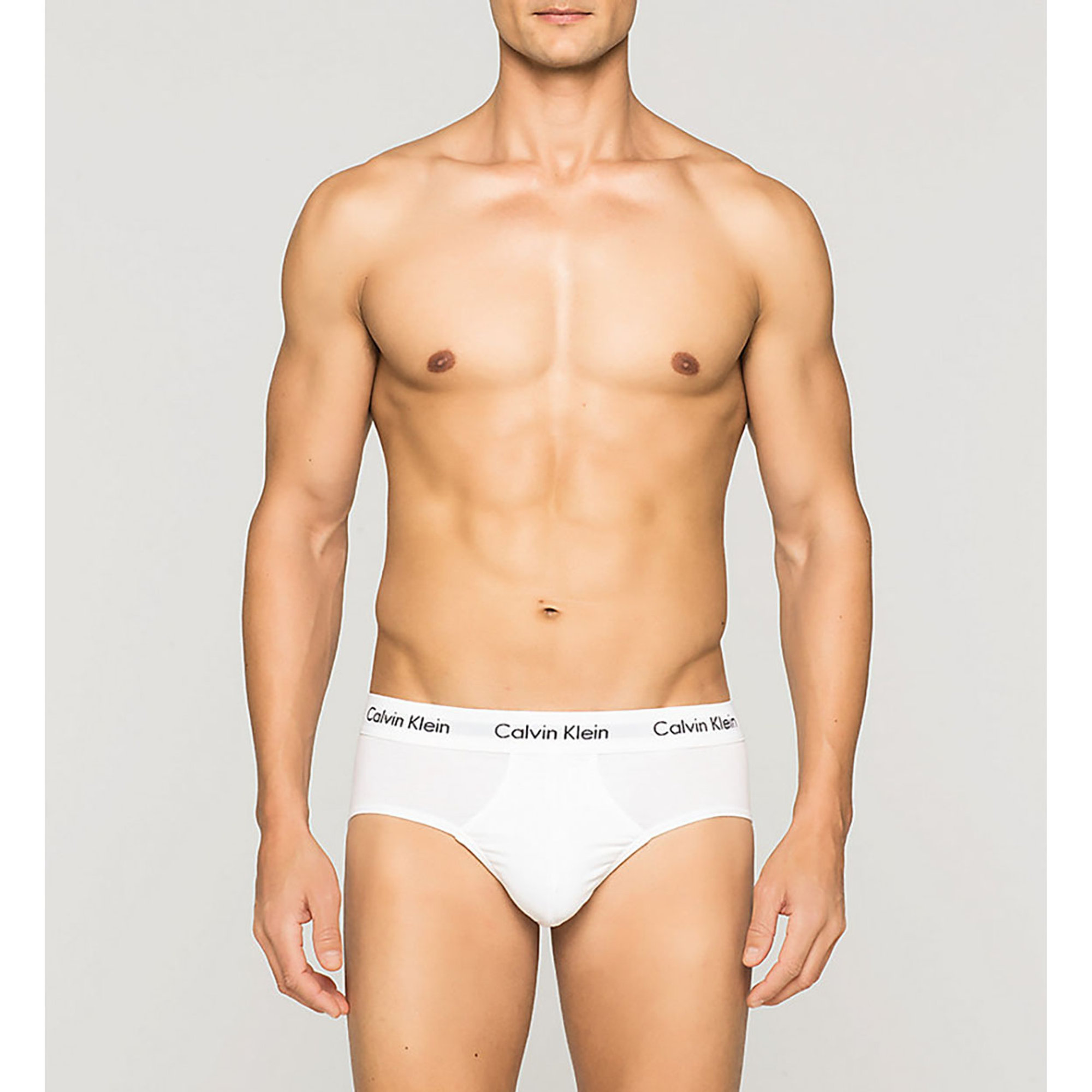Calvin klein set 3 pezzi hip brief red white navy Calvin Klein vista2
