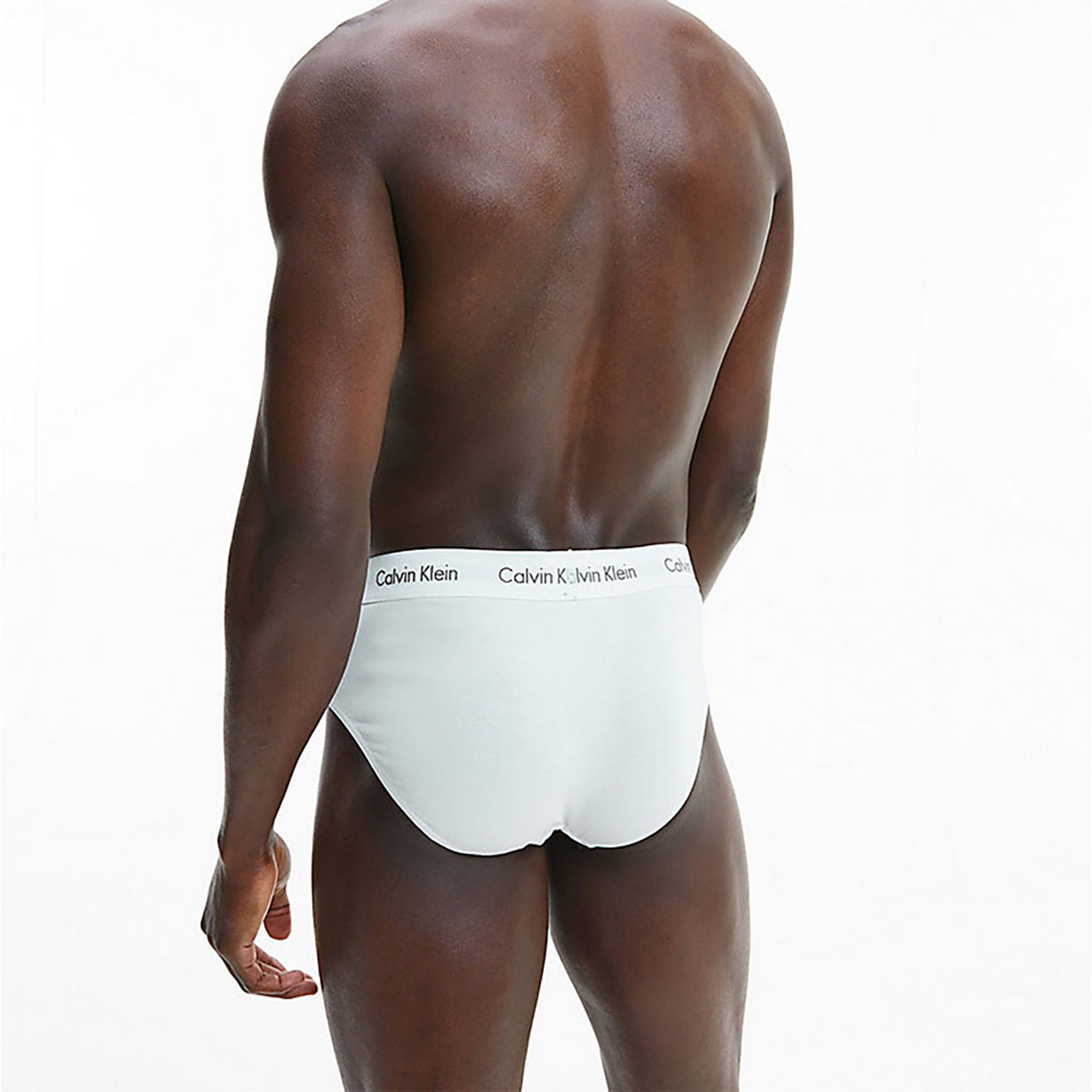 Calvin klein set 3 pezzi hip brief black white grigio Calvin Klein vista2
