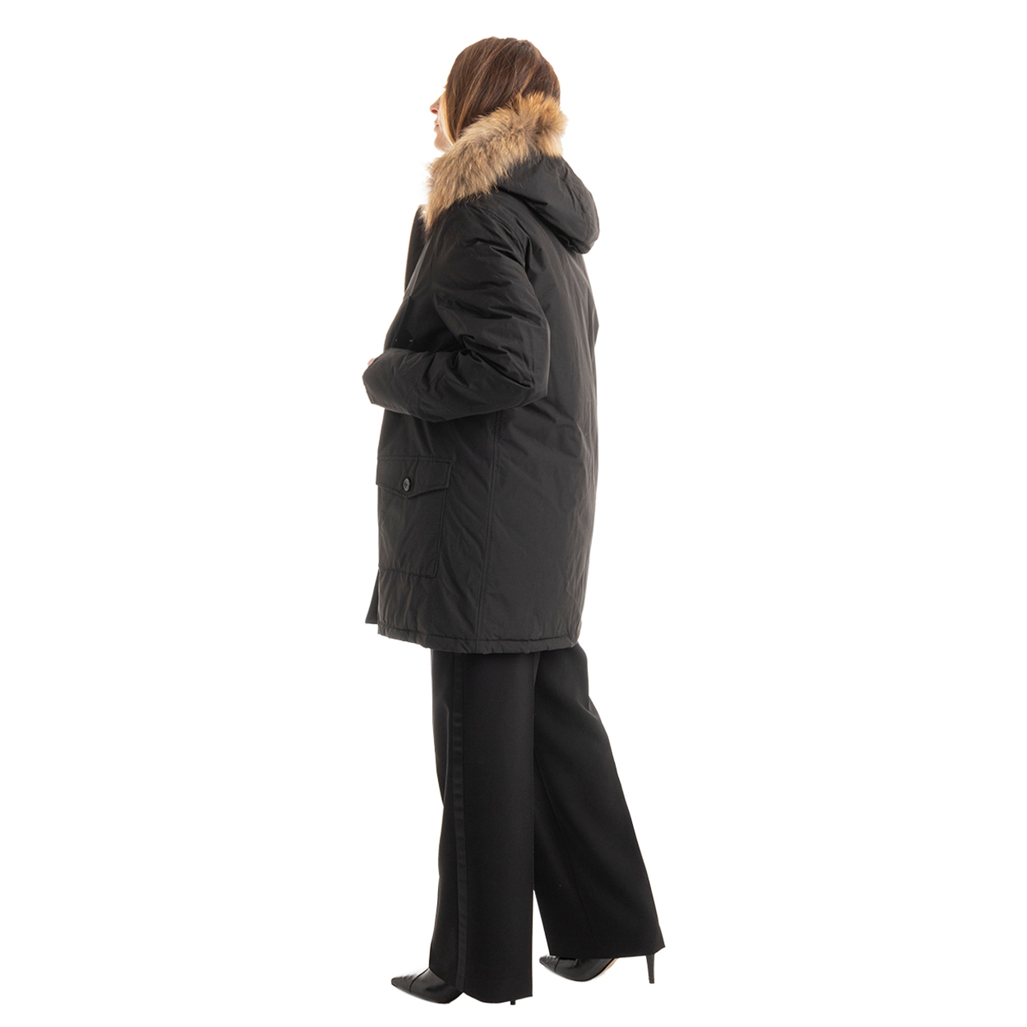 Giacca Lindsay nera Canadian vista2