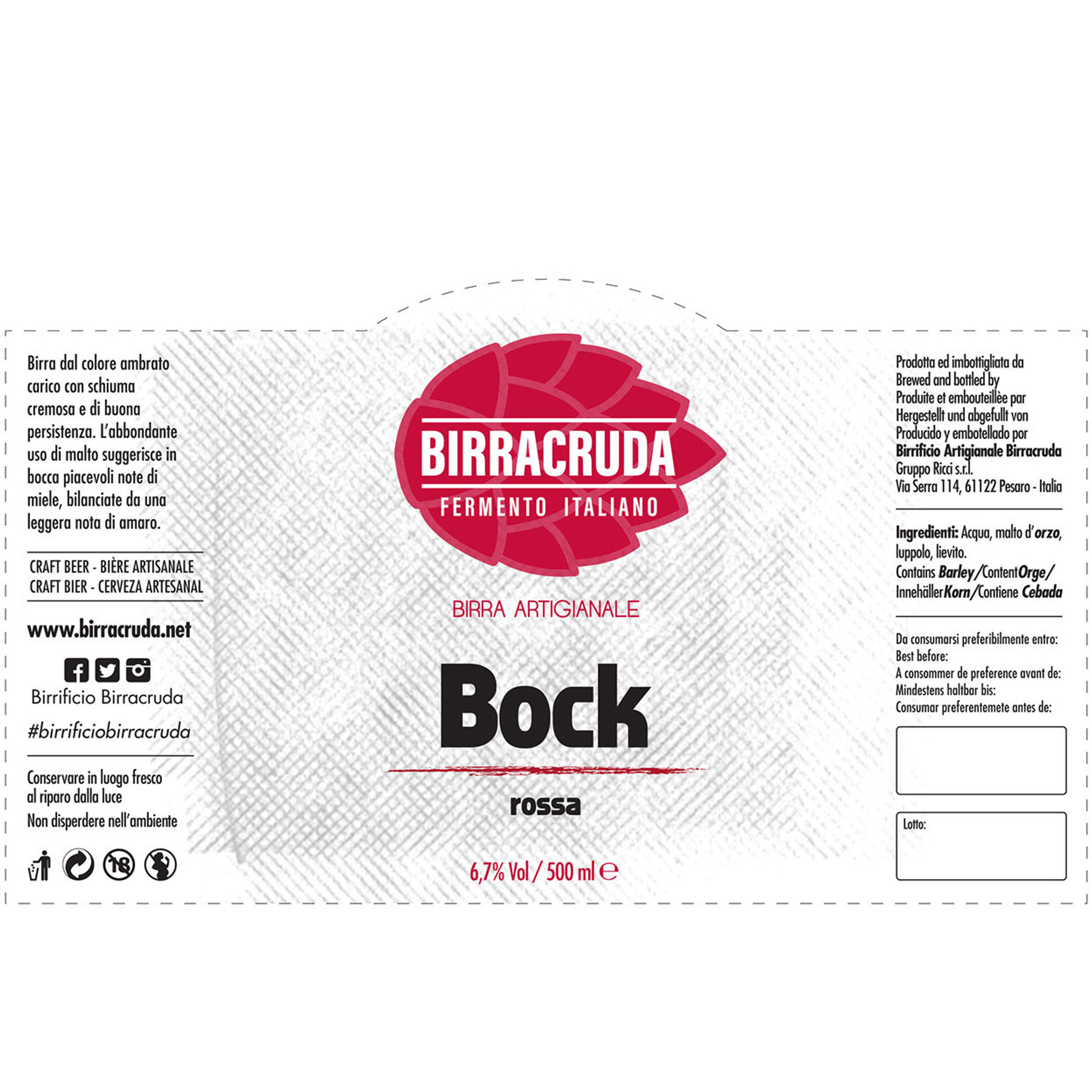 3 botellas mixtas de 50 cl: Helles - Marzen - Bock Birracruda vista6