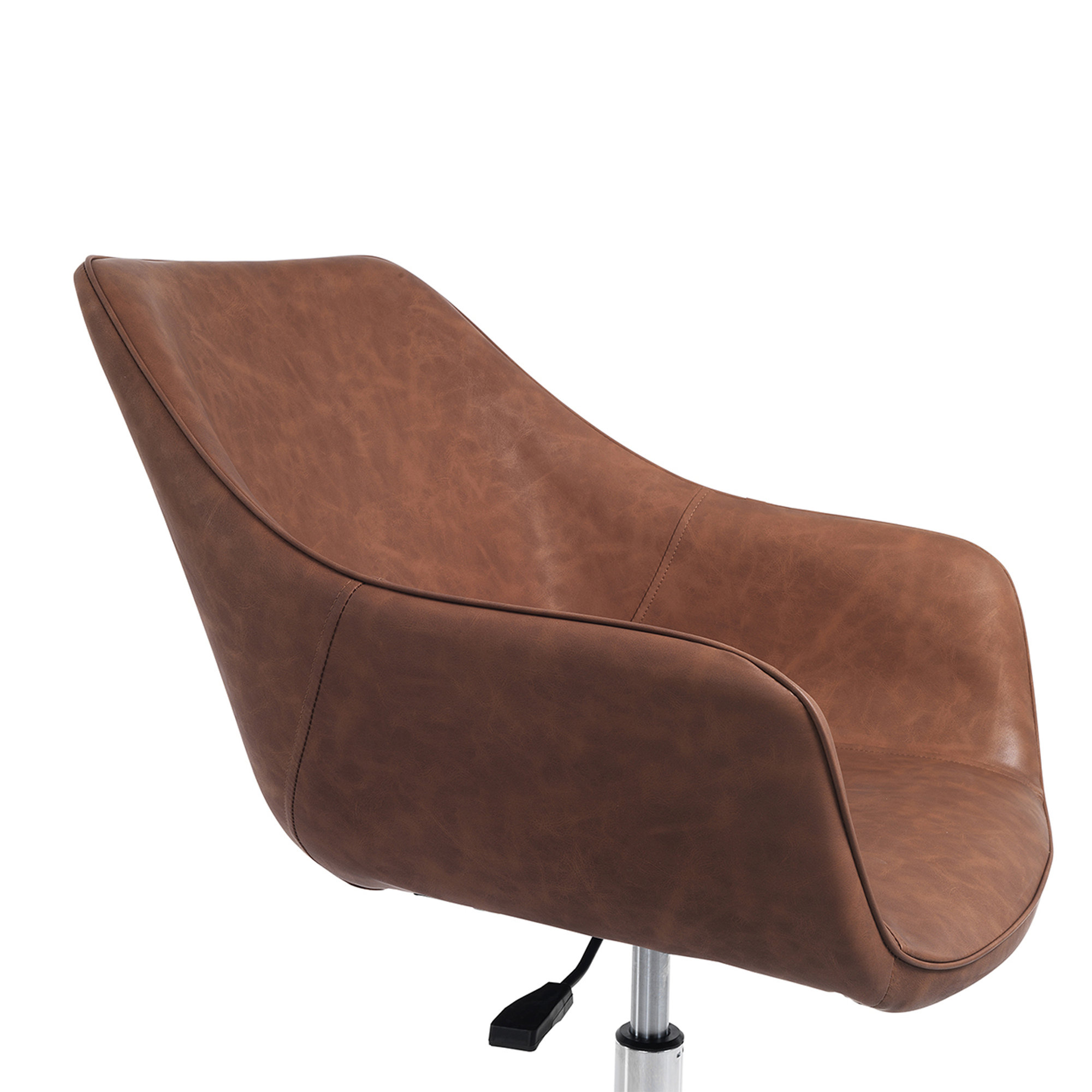 Sedia da ufficio DOWA, marrone TFT Home vista2