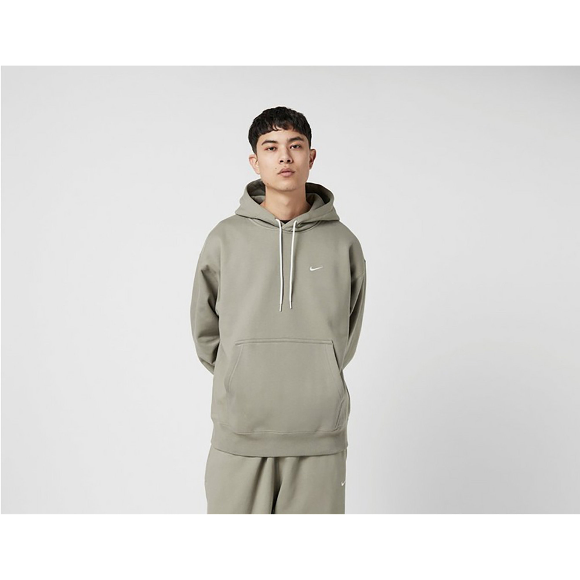 Felpa con cappuccio Nike verde salvia Nike vista0