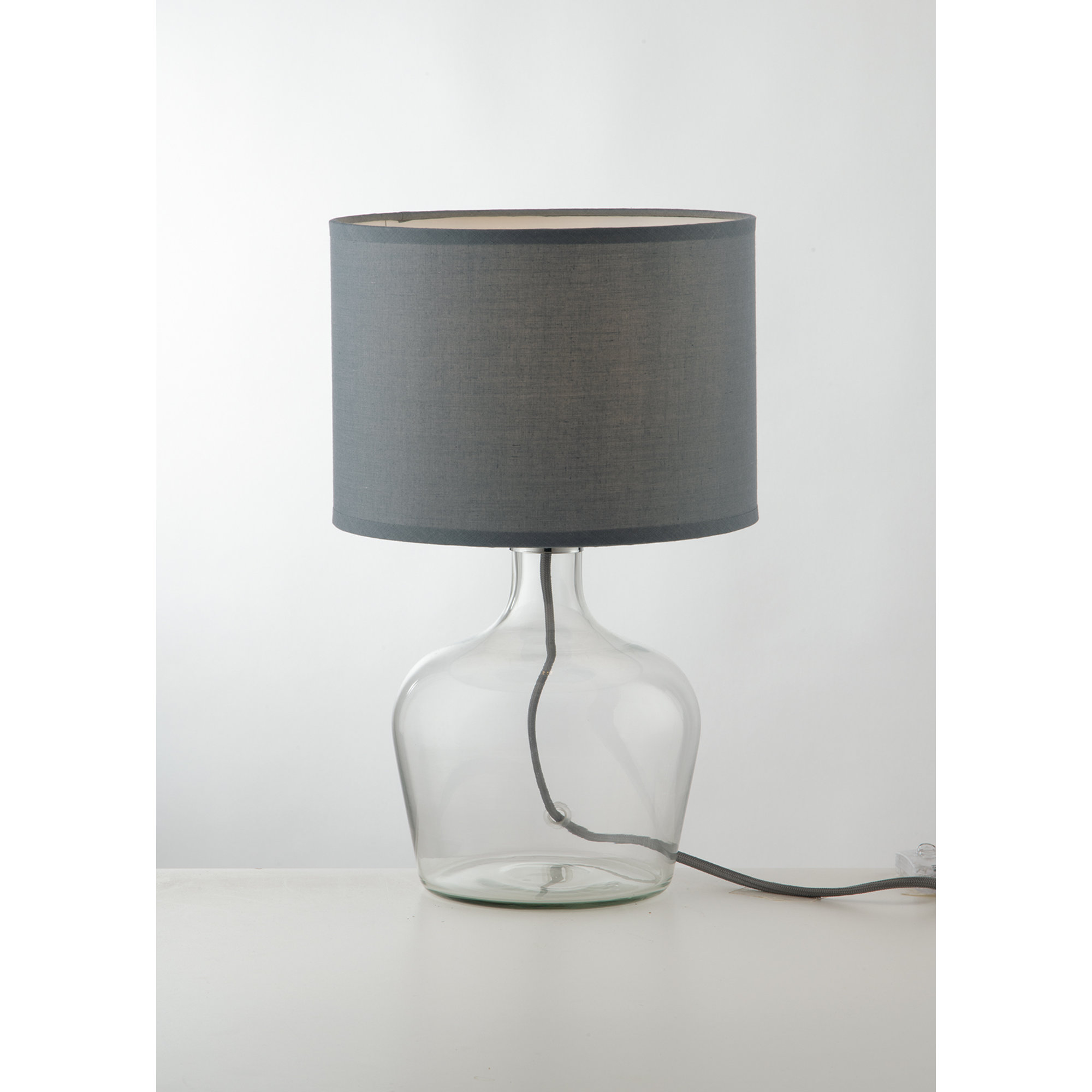 Lume Hendrix Grigio 1xe27 Luce Ambiente e Design vista1