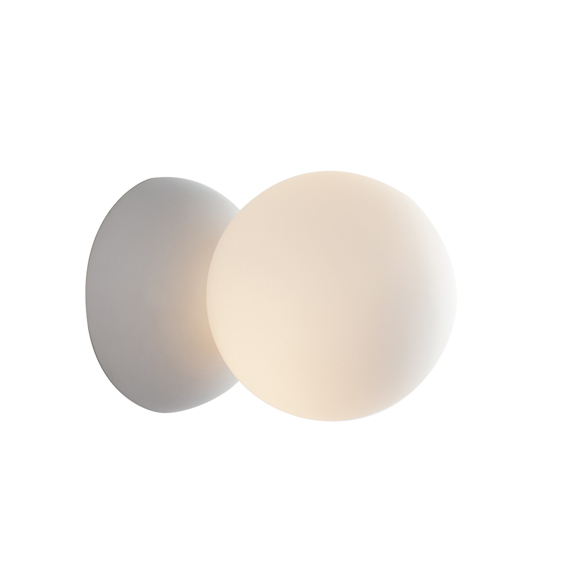 Plafoniera Kiss Bianca 1xg9 Luce Ambiente e Design vista0