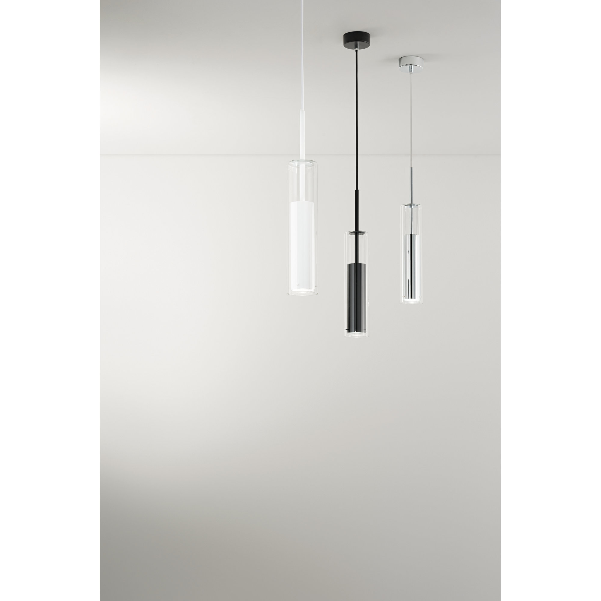 Sospensione Taboo Bianca 1xgu10 Luce Ambiente e Design vista1