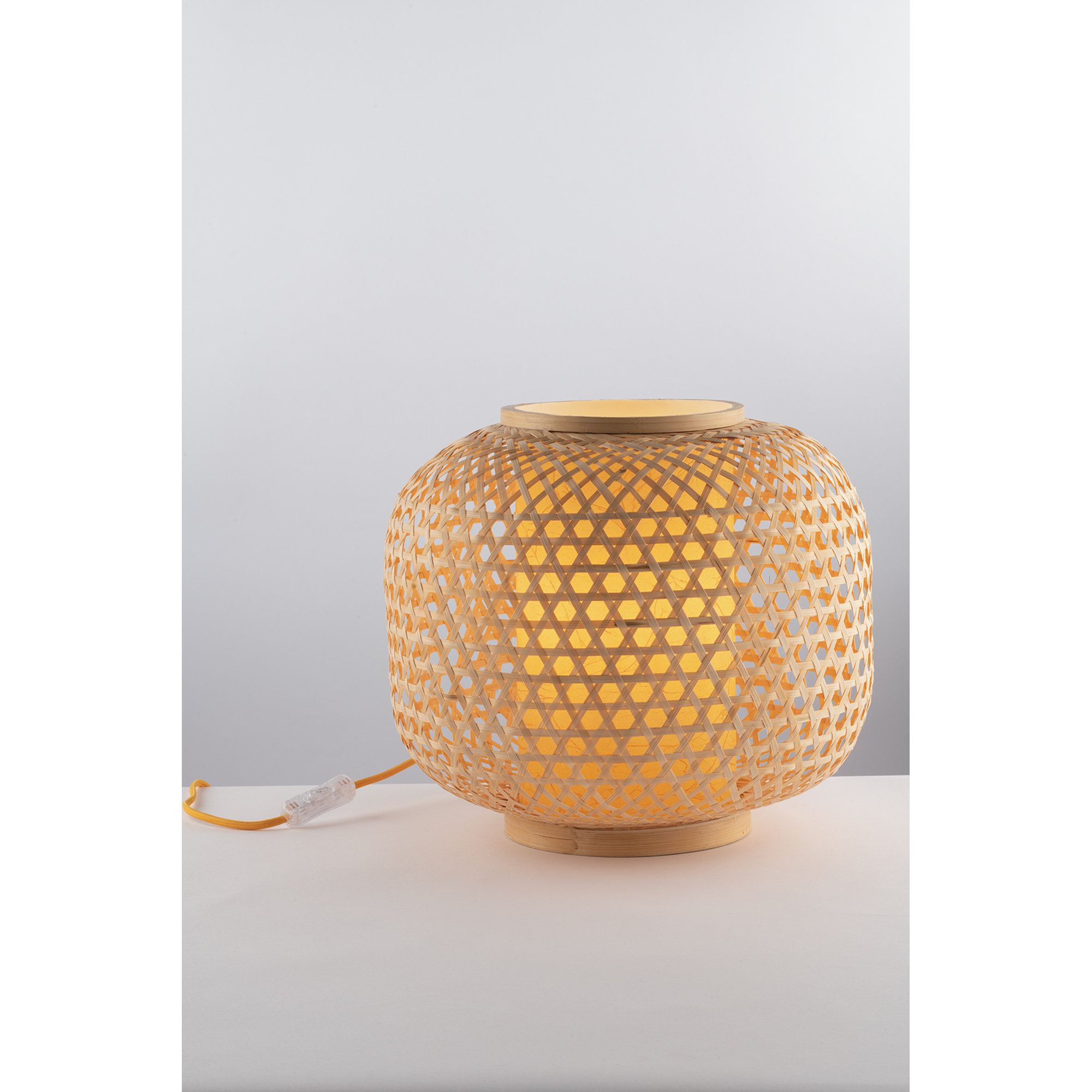 Lume Zen Bambu' Naturale 1xe27 Luce Ambiente e Design vista1