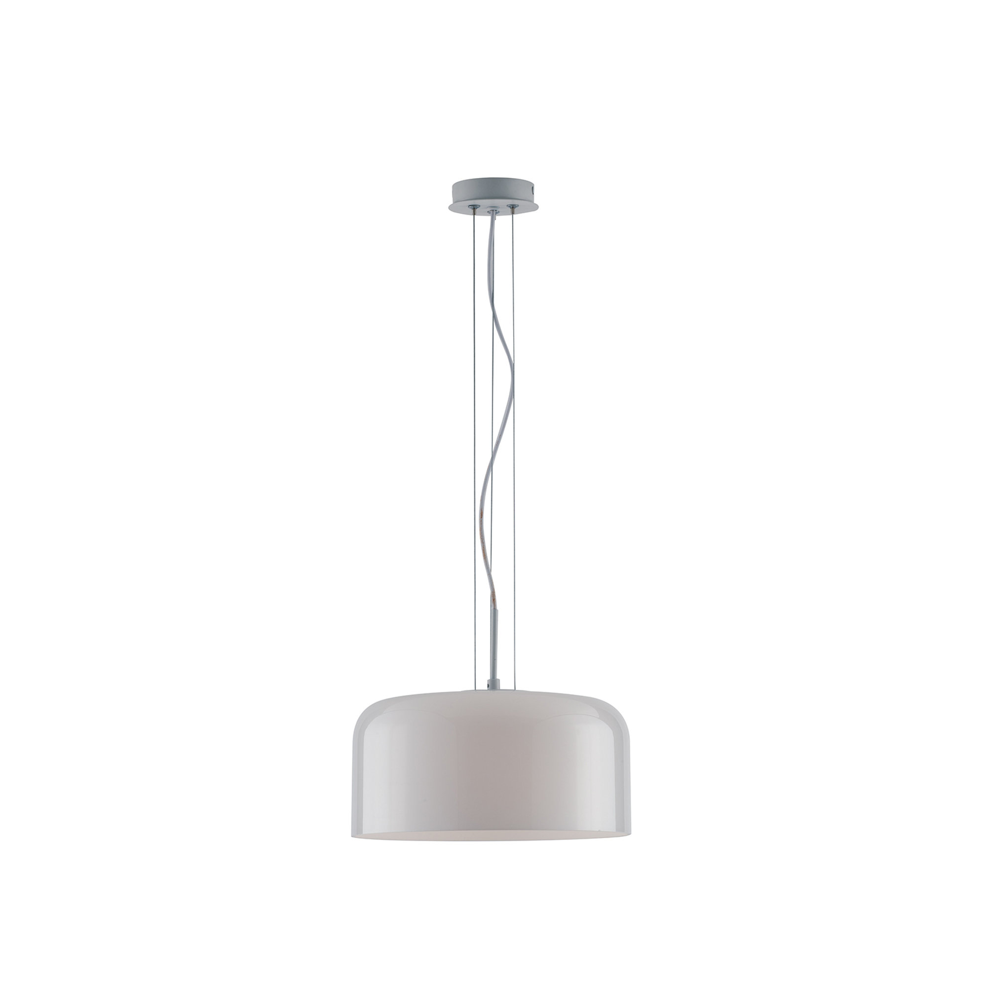 Gibus vit hängande lampa 1xe27 Luce Ambiente e Design vista0