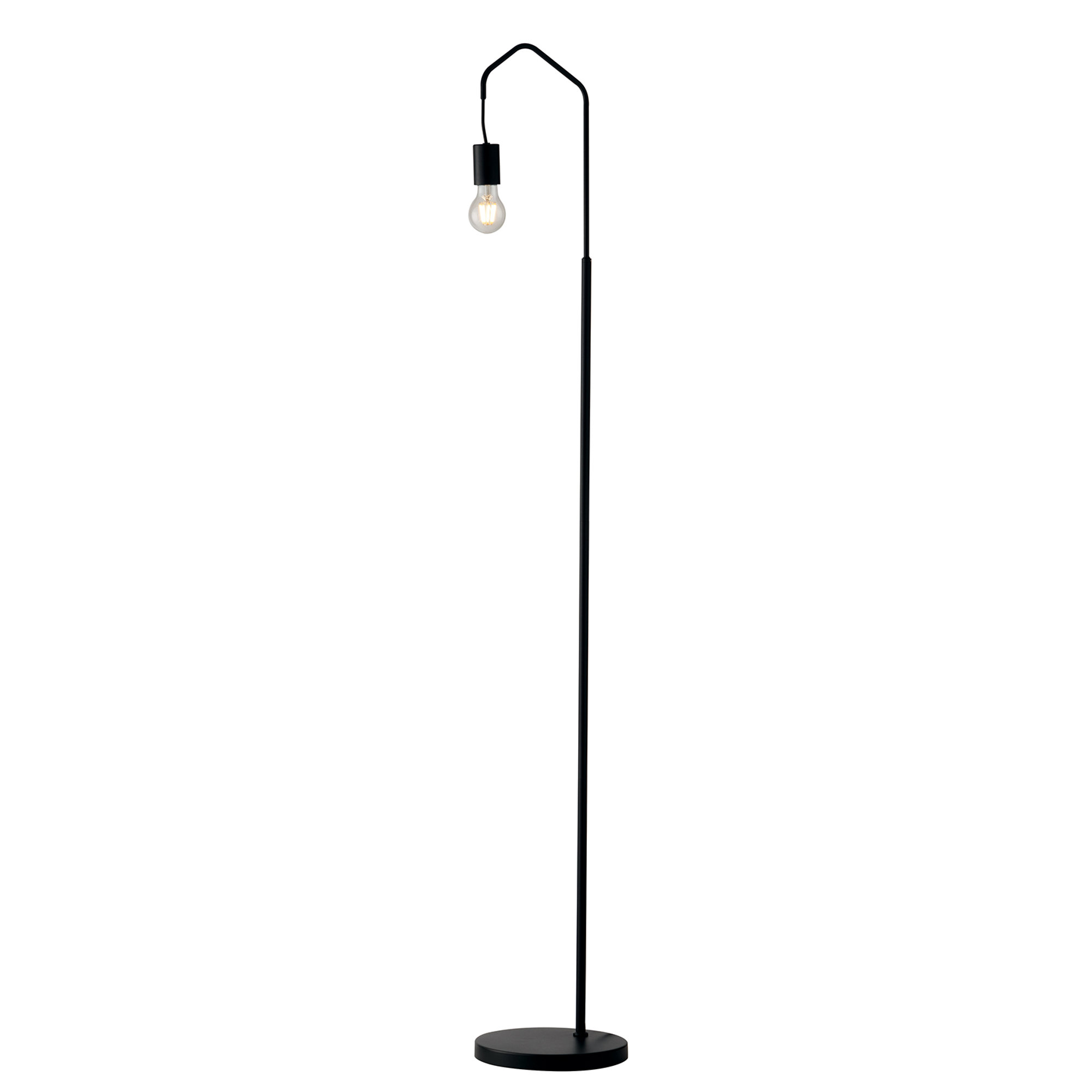 Lámpara de pie Black Habitat 1xe27 Luce Ambiente e Design vista0
