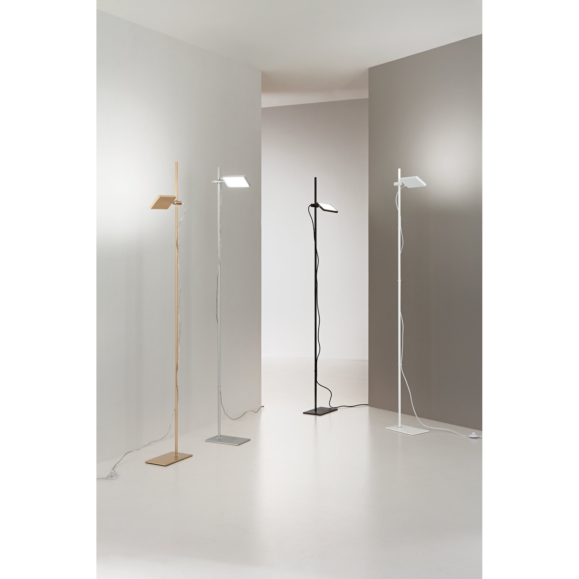 Libro Led Piantana Bianca 17w 1300lm 3200k Luce Ambiente e Design vista1