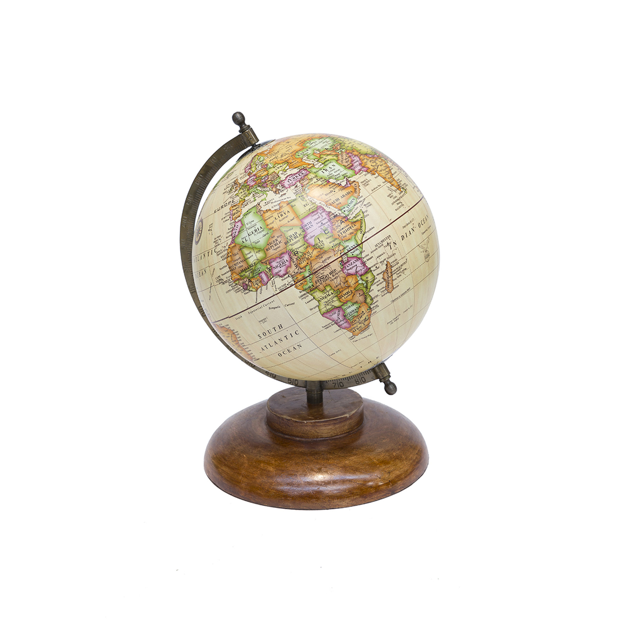Mappamondo con fiocco, beige Novità Home vista0