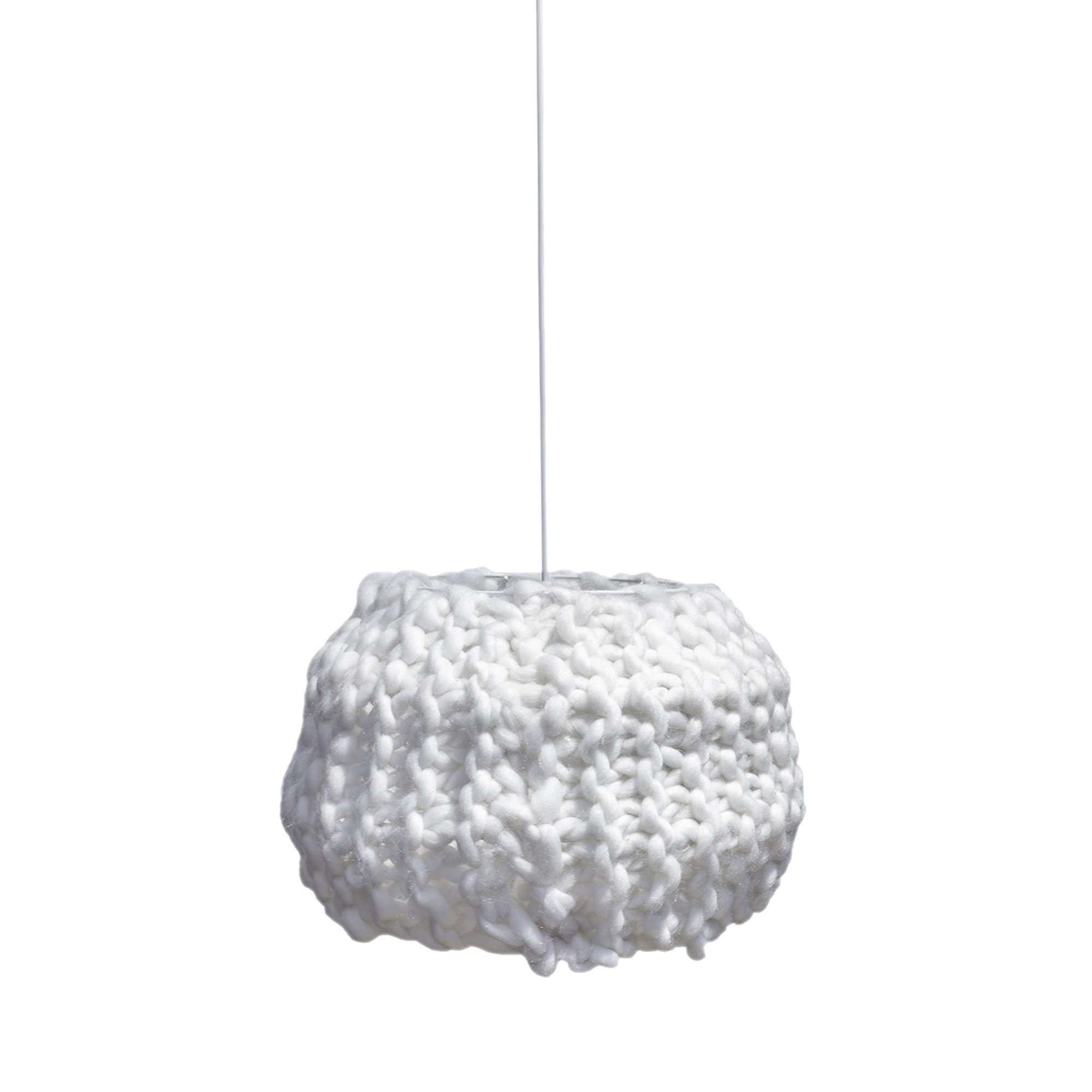 Lampadario maglia bianco Novità Home Obsoleto vista0