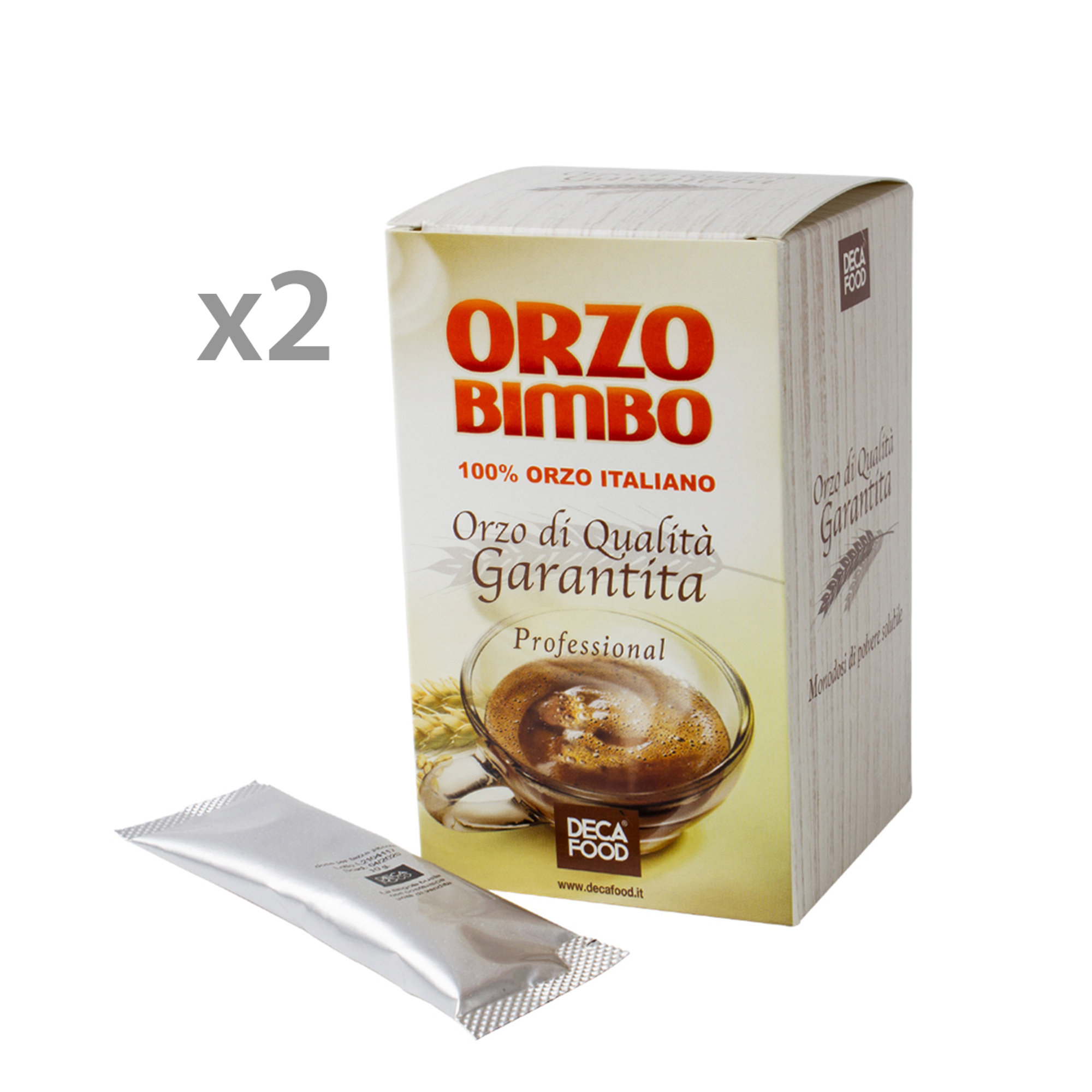 2 confezioni - Orzo Bimbo - 20 bustine solubili De.Ca Food vista0
