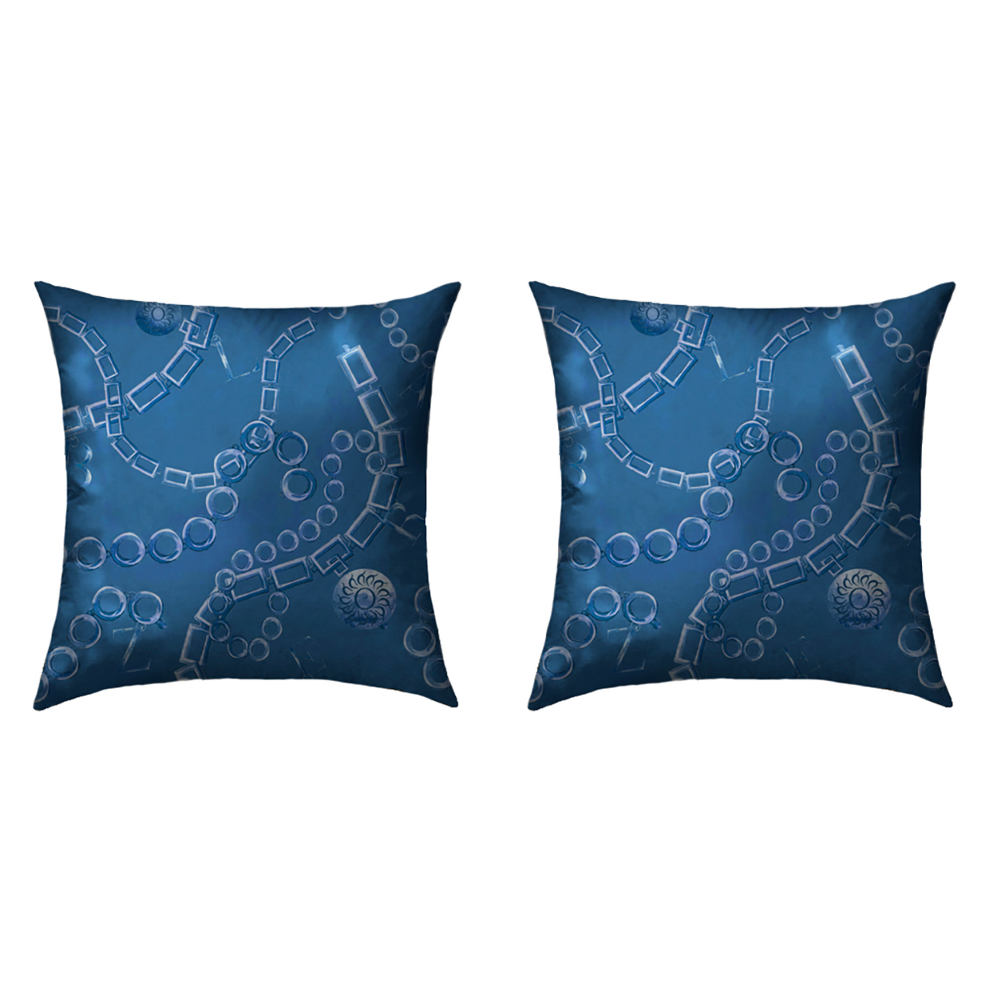Set 2 fodere arredo Blue armony Blazer Charm vista0