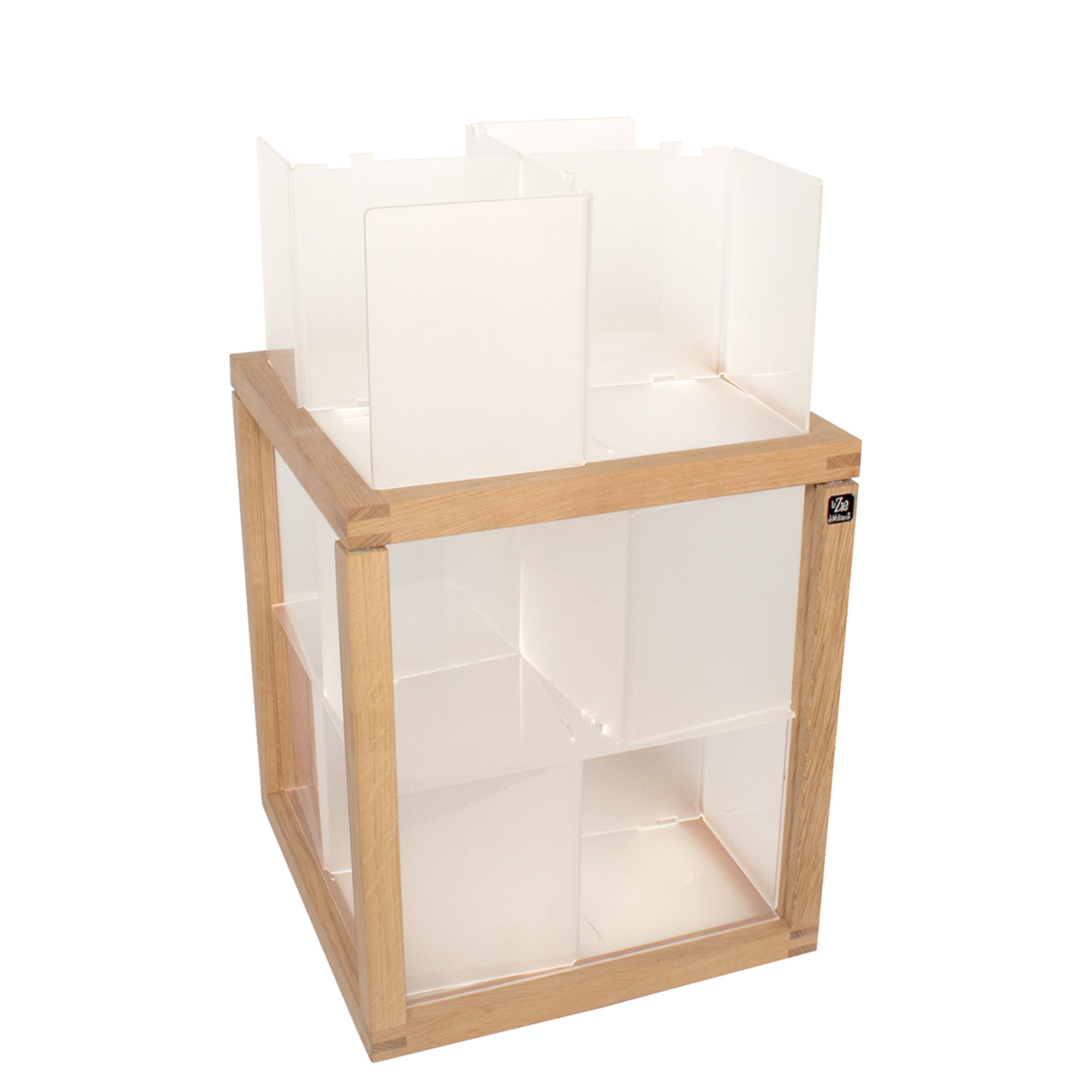 Le Trottole/Porta CD - Trottola porta CD a 1 modulo +1 ferma libri Le zie di Milano vista1