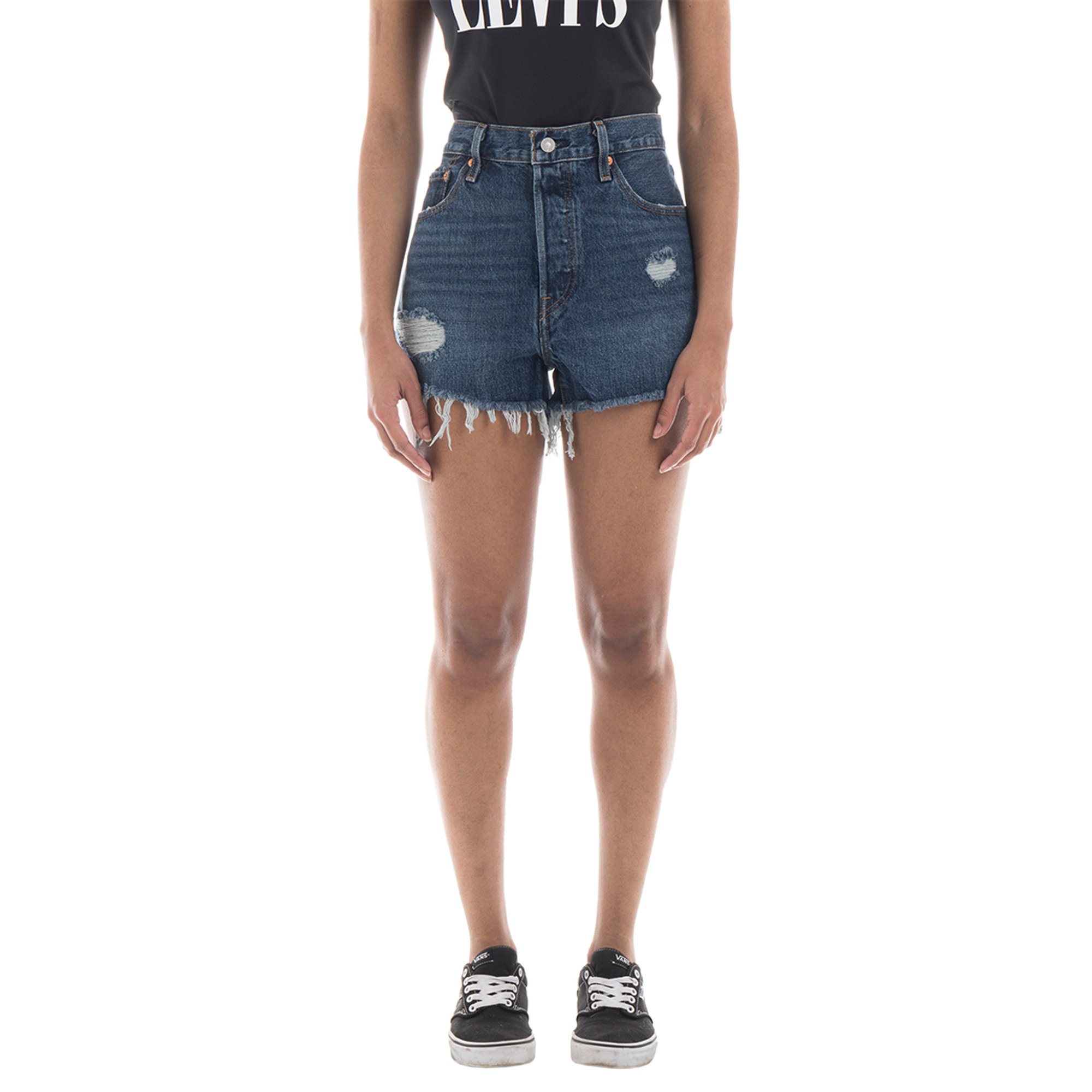 Short Levi's® in jeans blu Levi's vista0