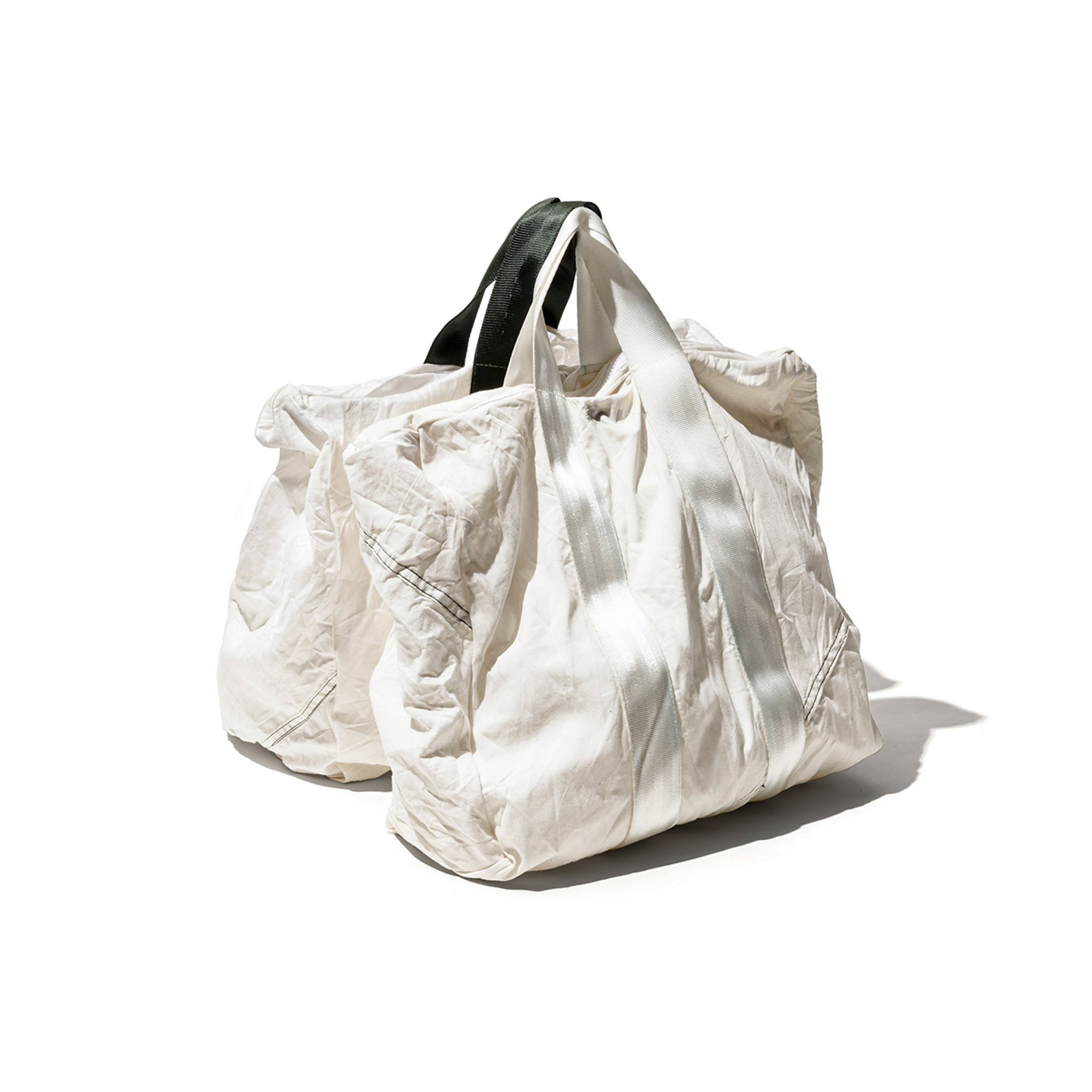 Borsa in cotone con vita verde Puebco vista2